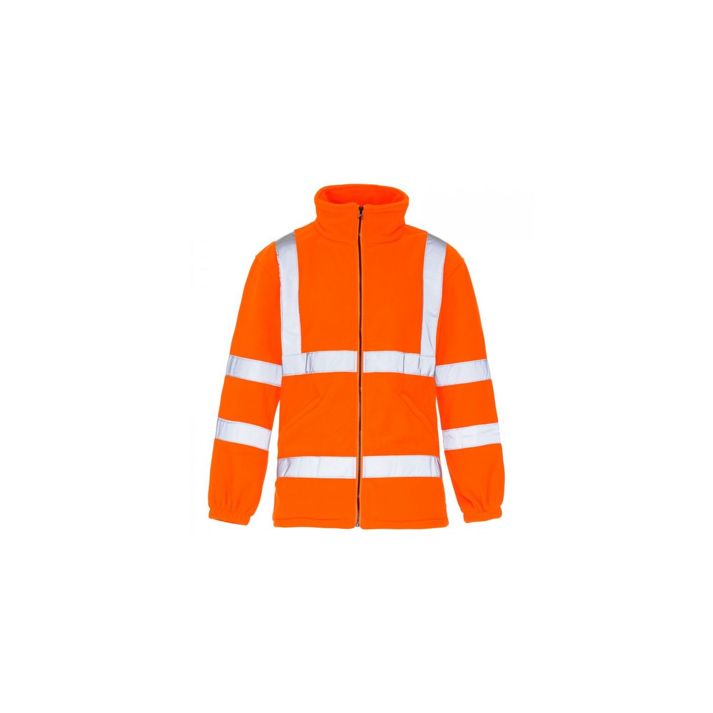 3808 - Supertouch Hi Vis Orange Fleece Jacket