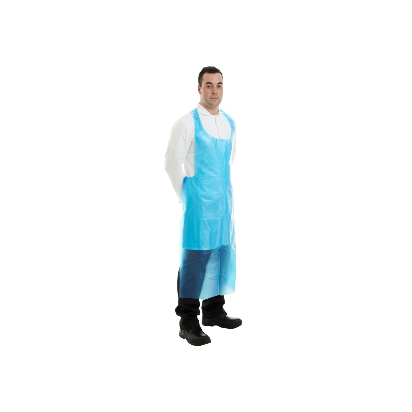 4090 - Apron Polythene Disposable on a roll 50 Mic (500)