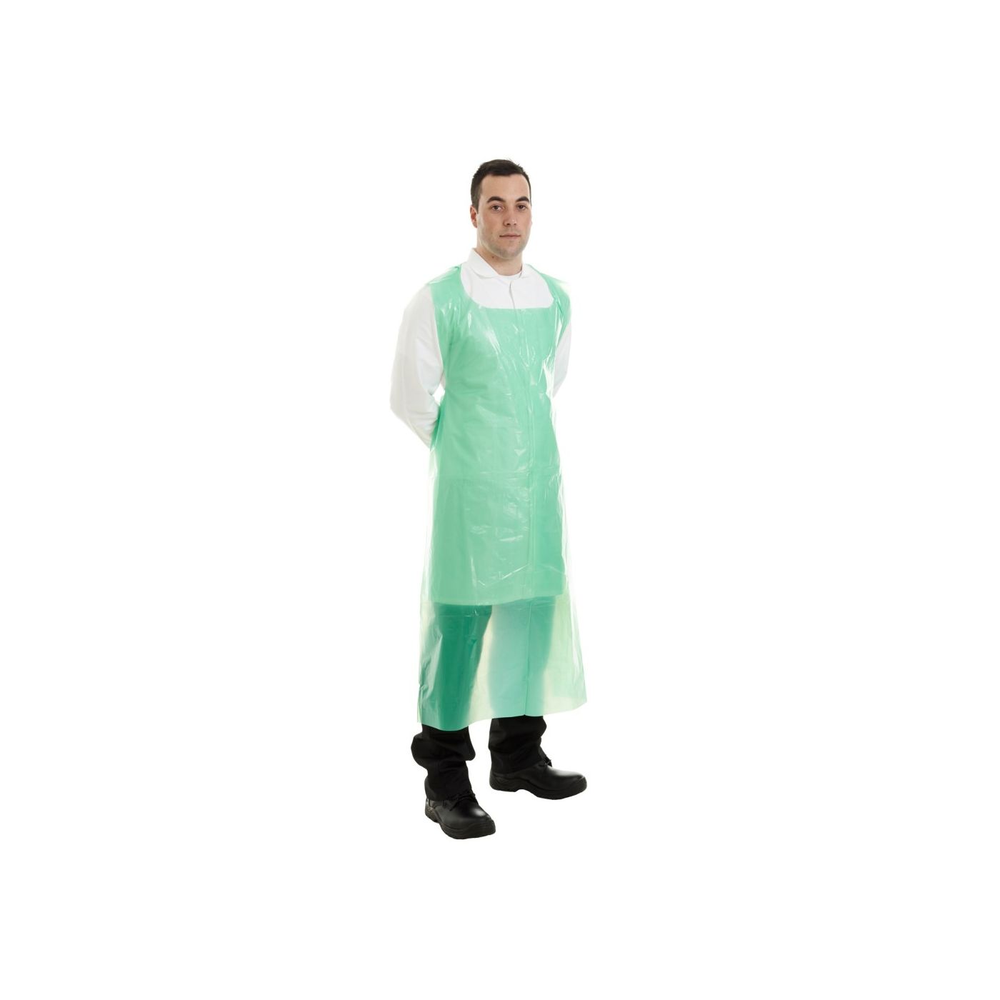 4090 - Apron Polythene Disposable on a roll 50 Mic (500)