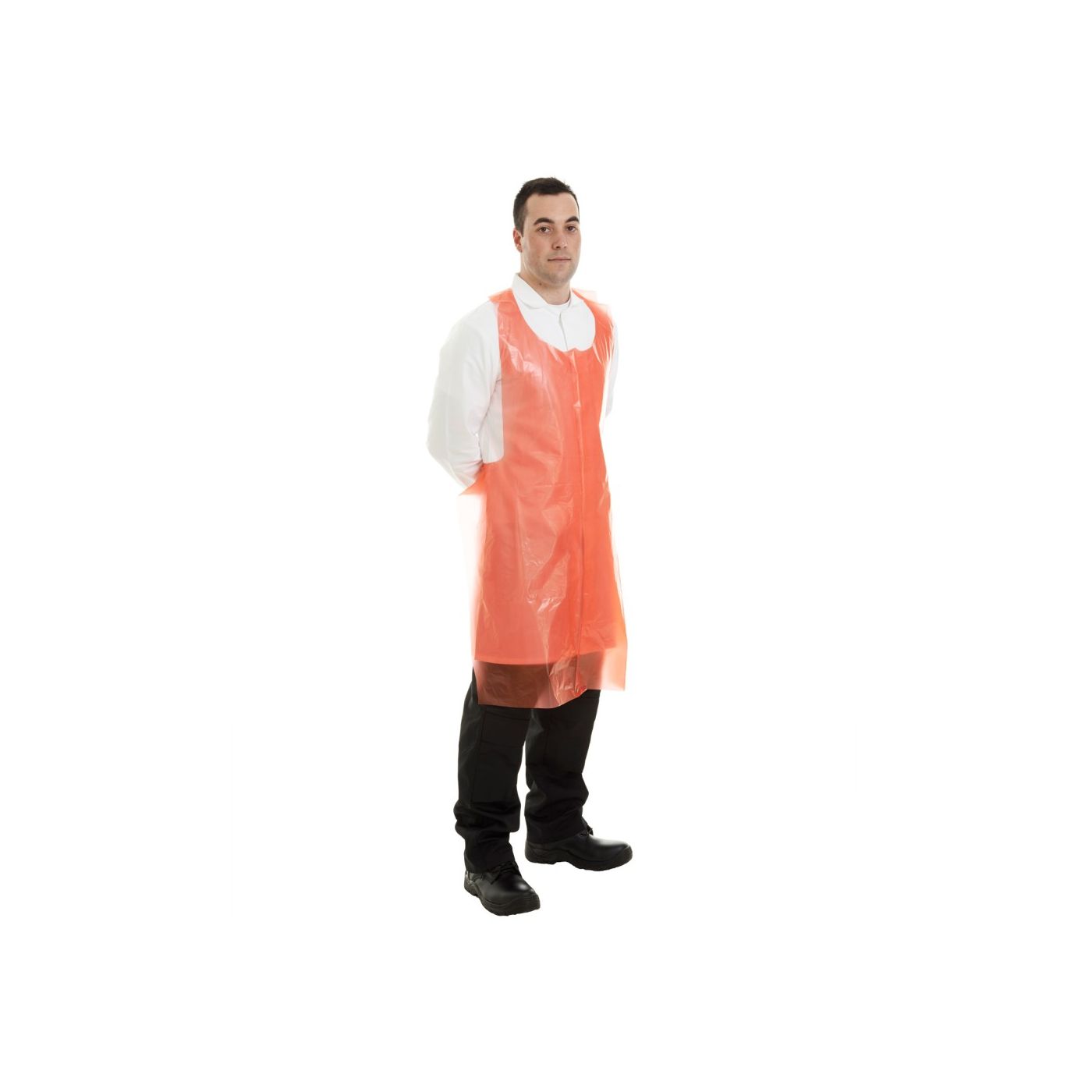 4090 - Apron Polythene Disposable on a roll 50 Mic (500)