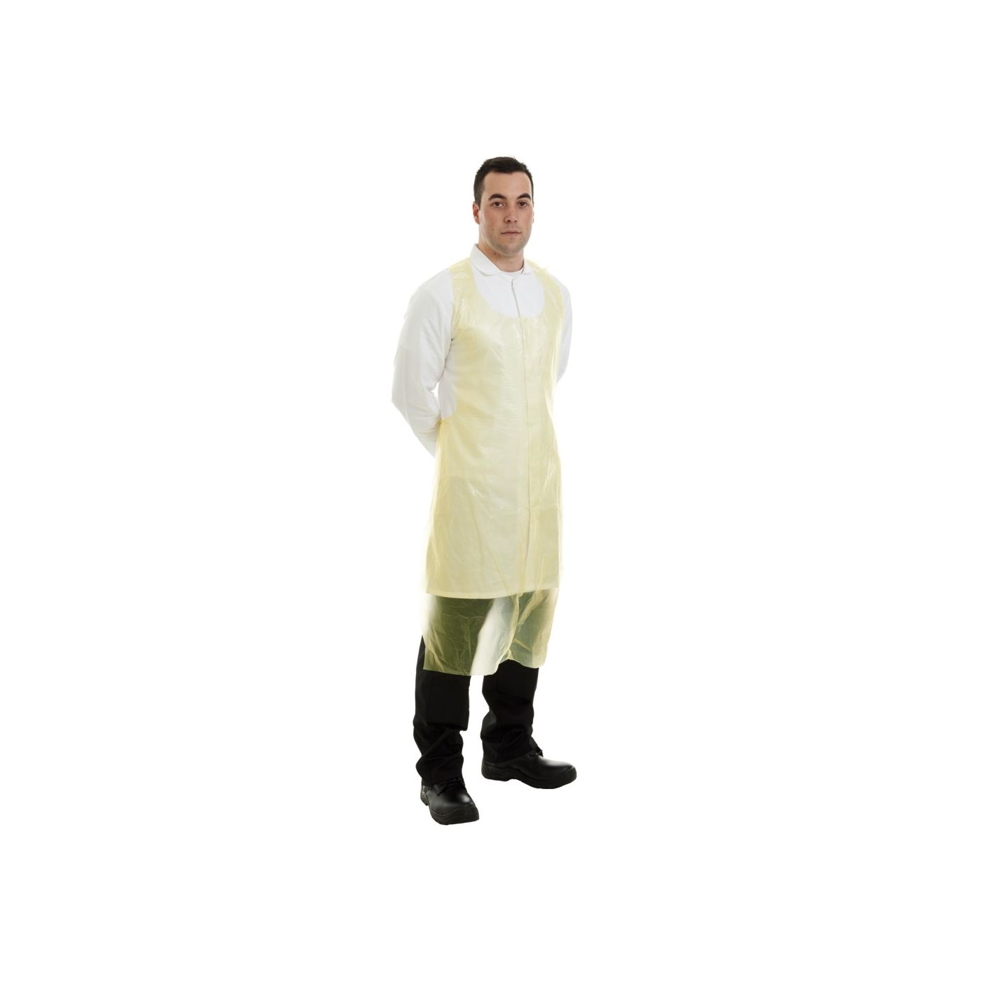 4090 - Apron Polythene Disposable on a roll 50 Mic (500)