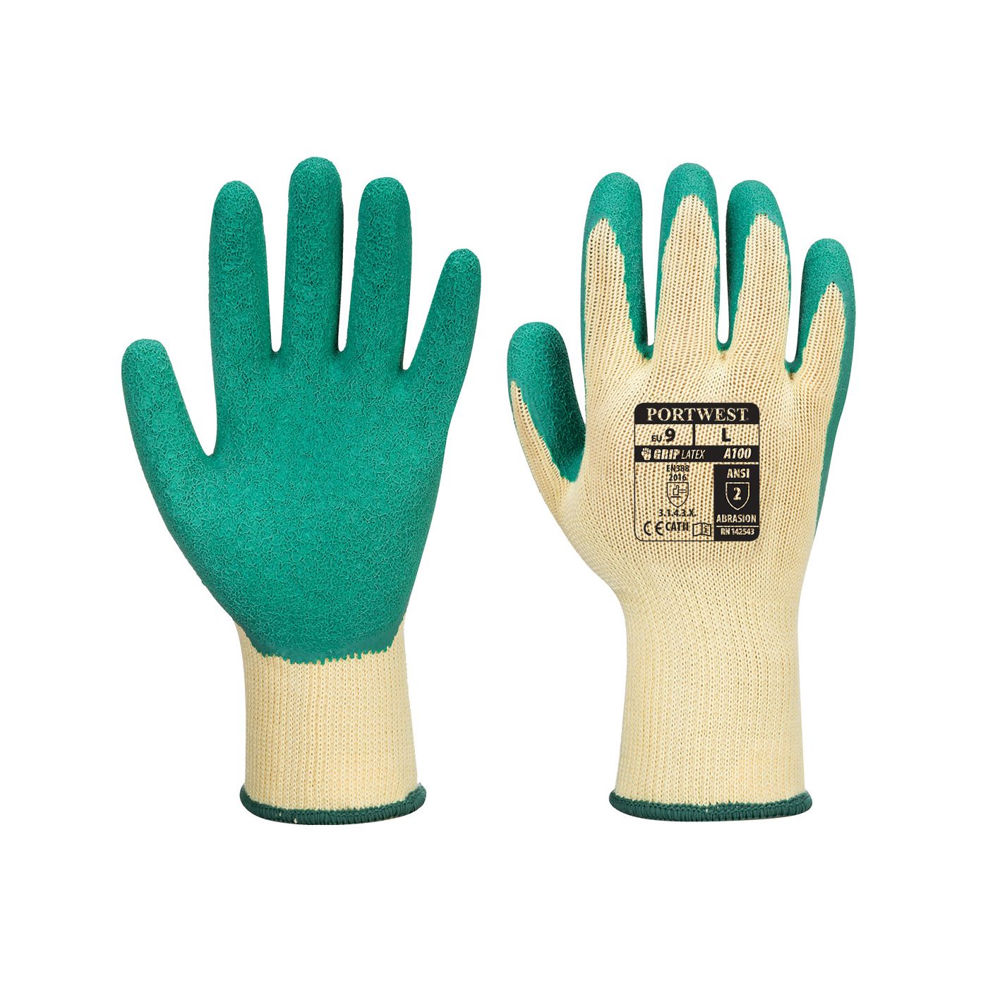 A100: Grip Glove Latex