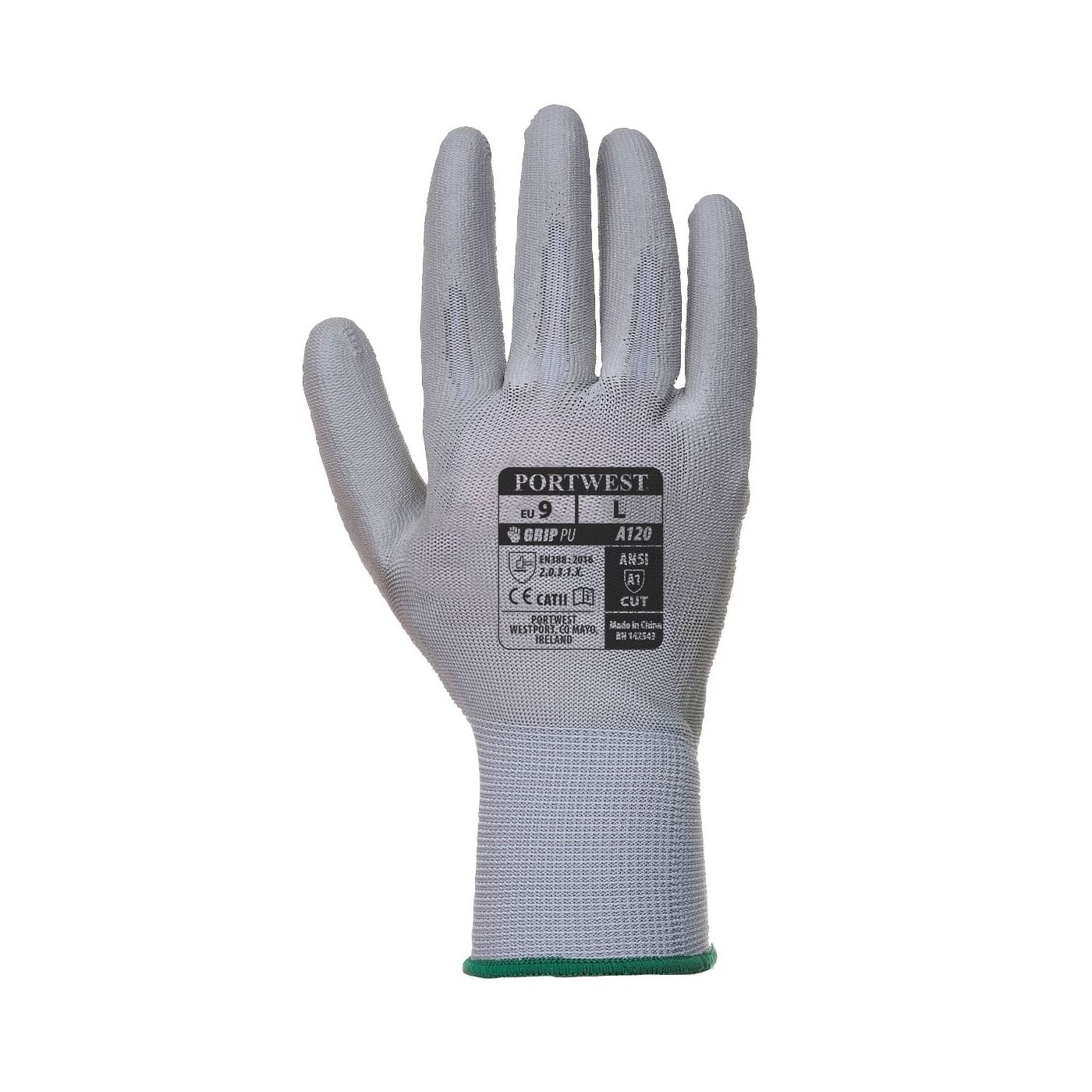 A120 - PU Palm Coated Glove (12 prs)