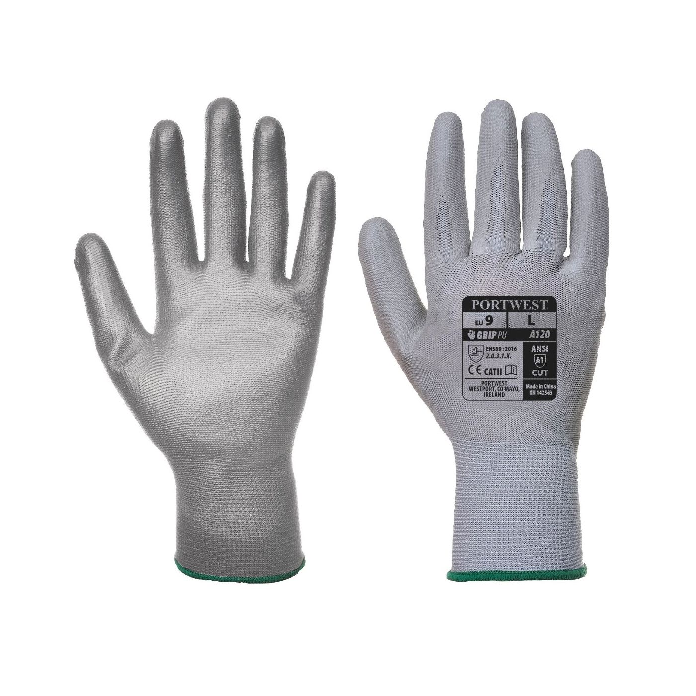 A120 - PU Palm Coated Glove (12 prs)