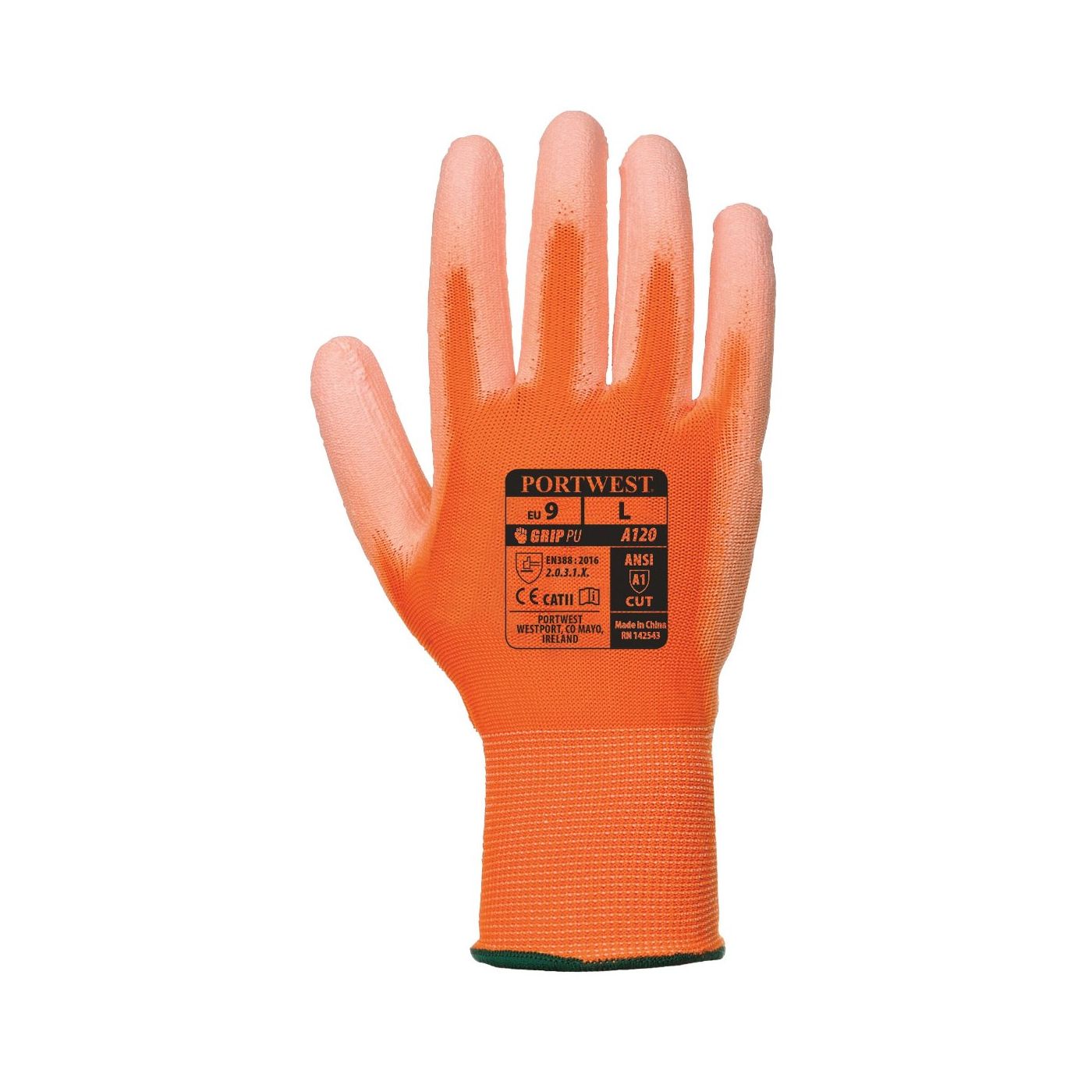 A120 - PU Palm Coated Glove (12 prs)