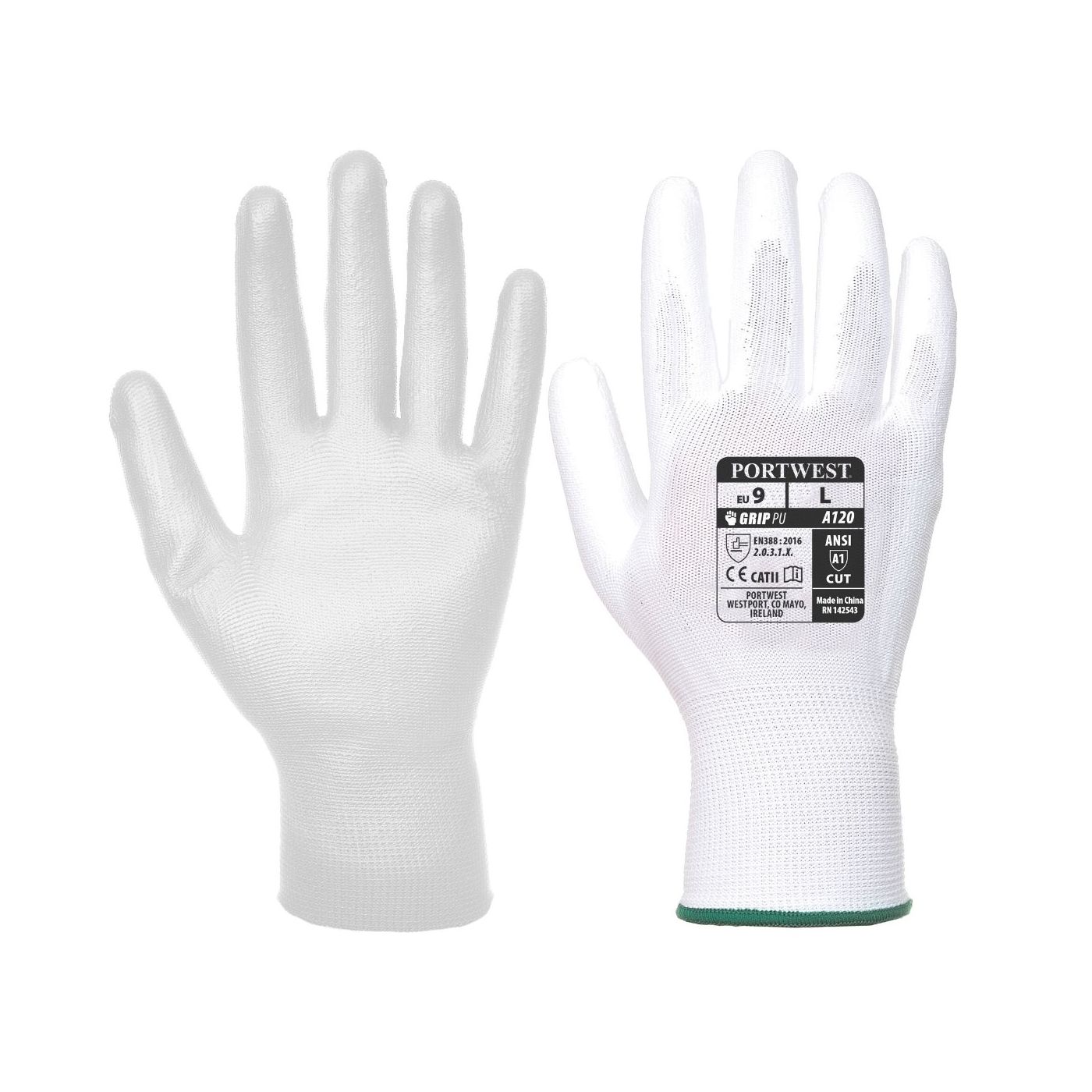 A120 - PU Palm Coated Glove (12 prs)