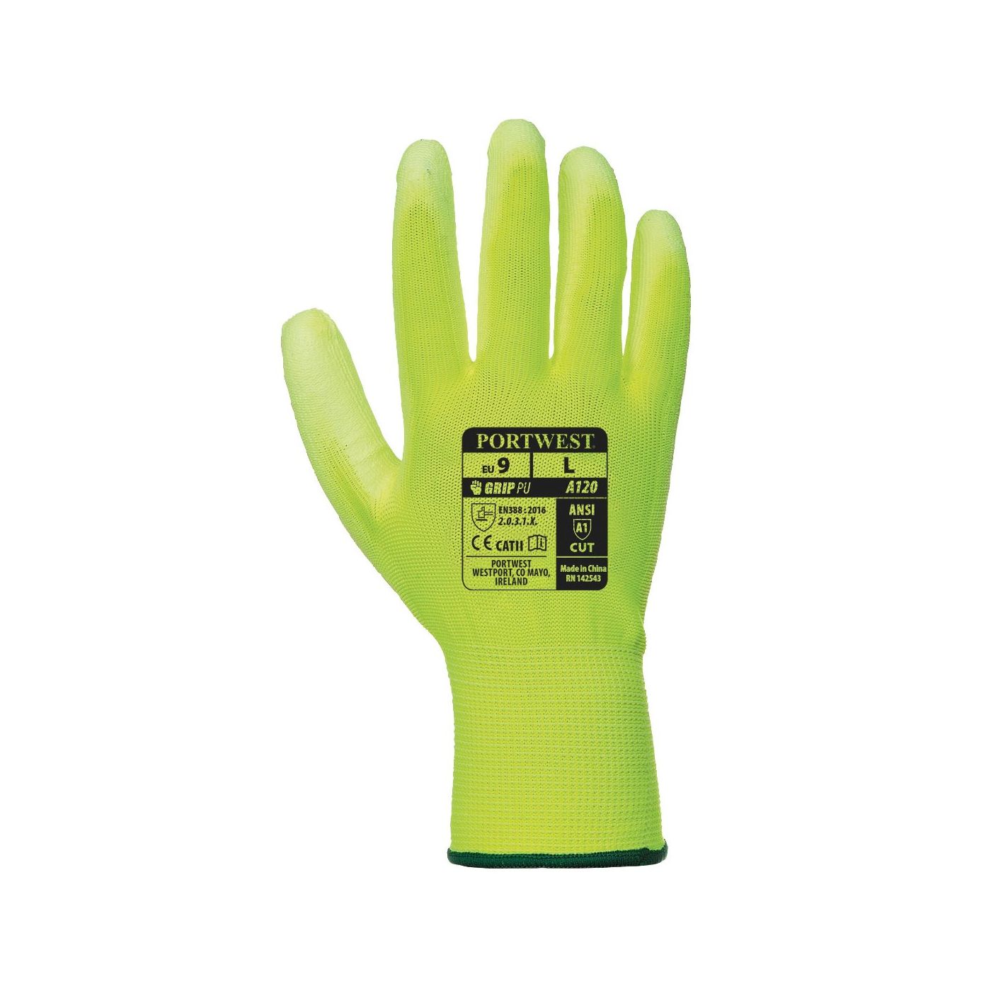 A120 - PU Palm Coated Glove (12 prs)