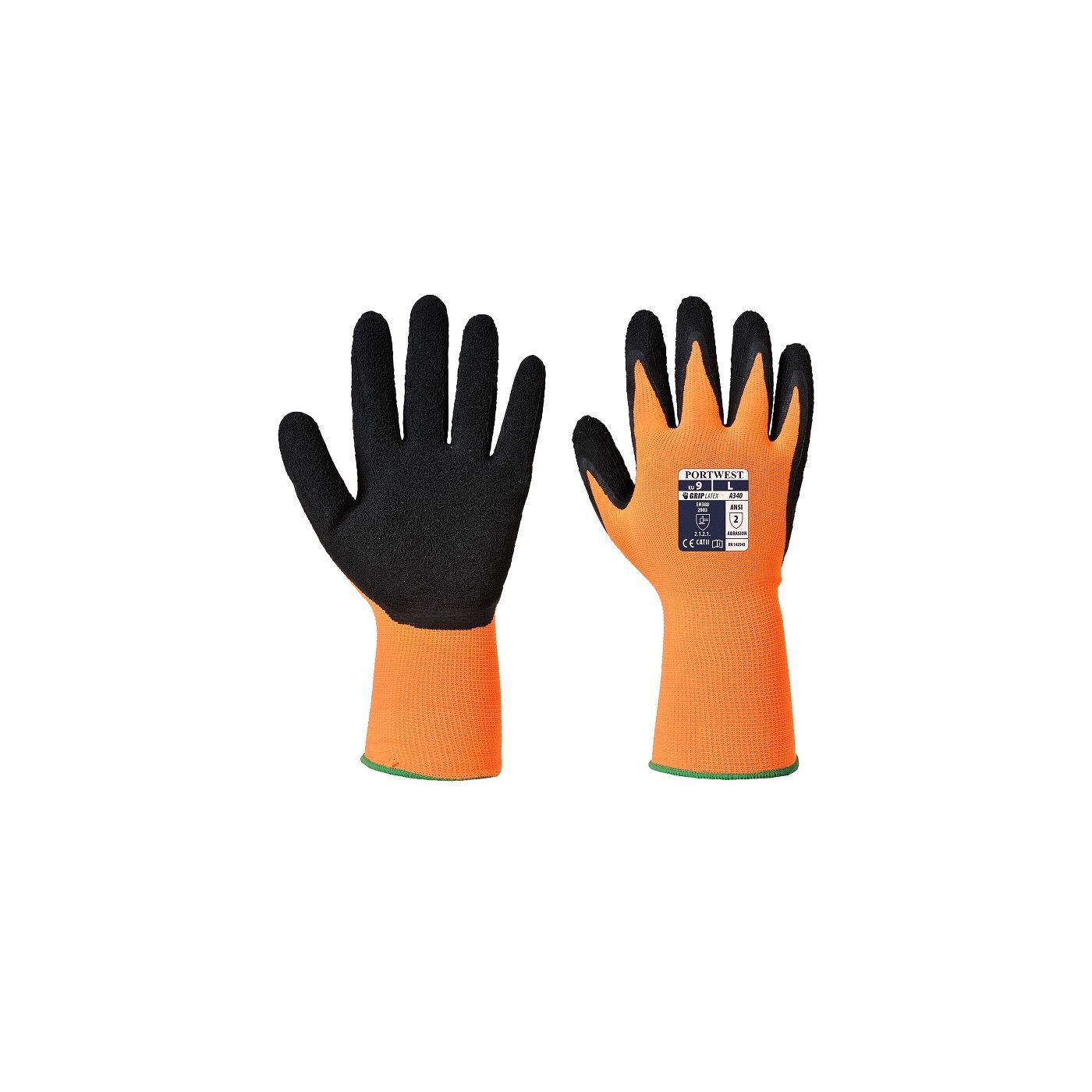 A340 - Hi Vis Grip Glove