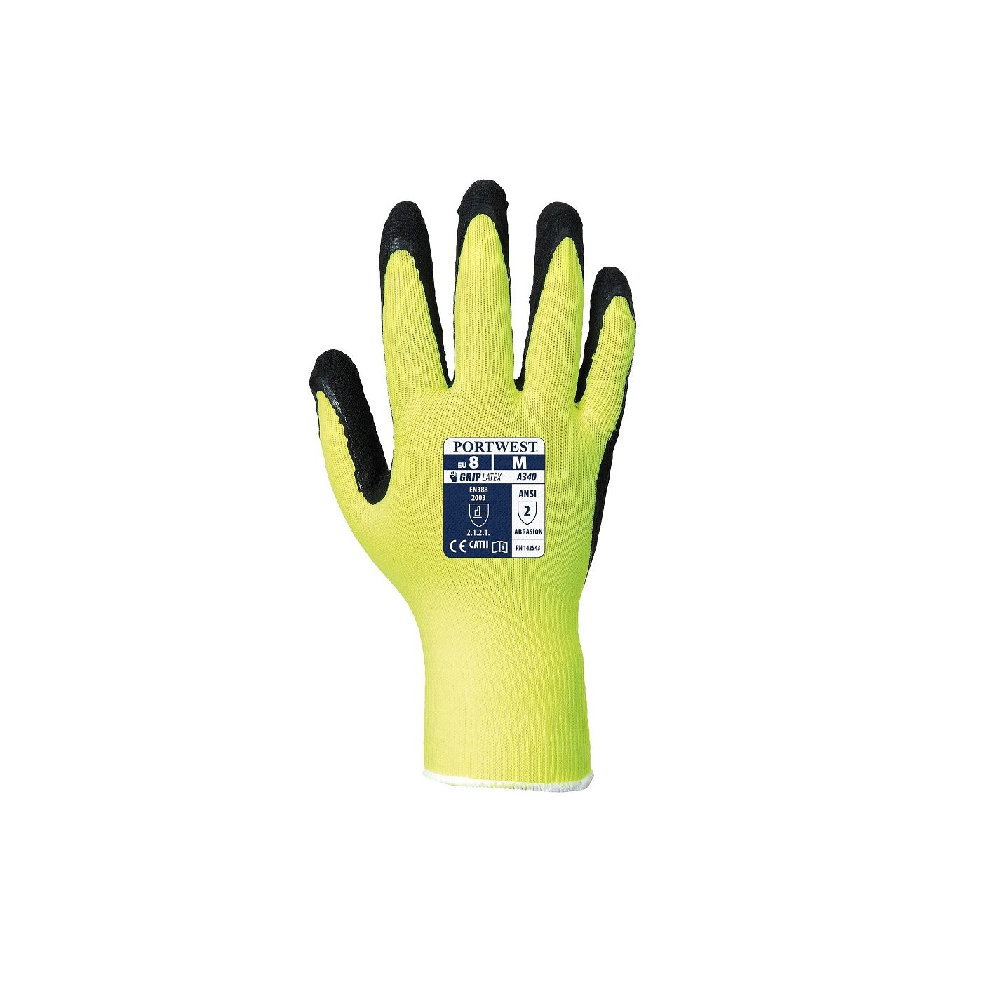 A340 - Hi Vis Grip Glove