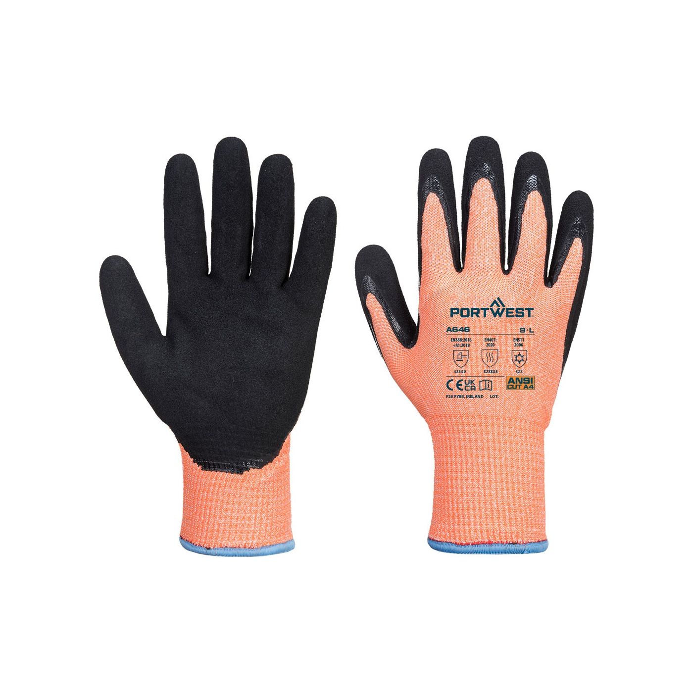 A646 - Cold D13 Nitrile Viz-Tex Cut Glove