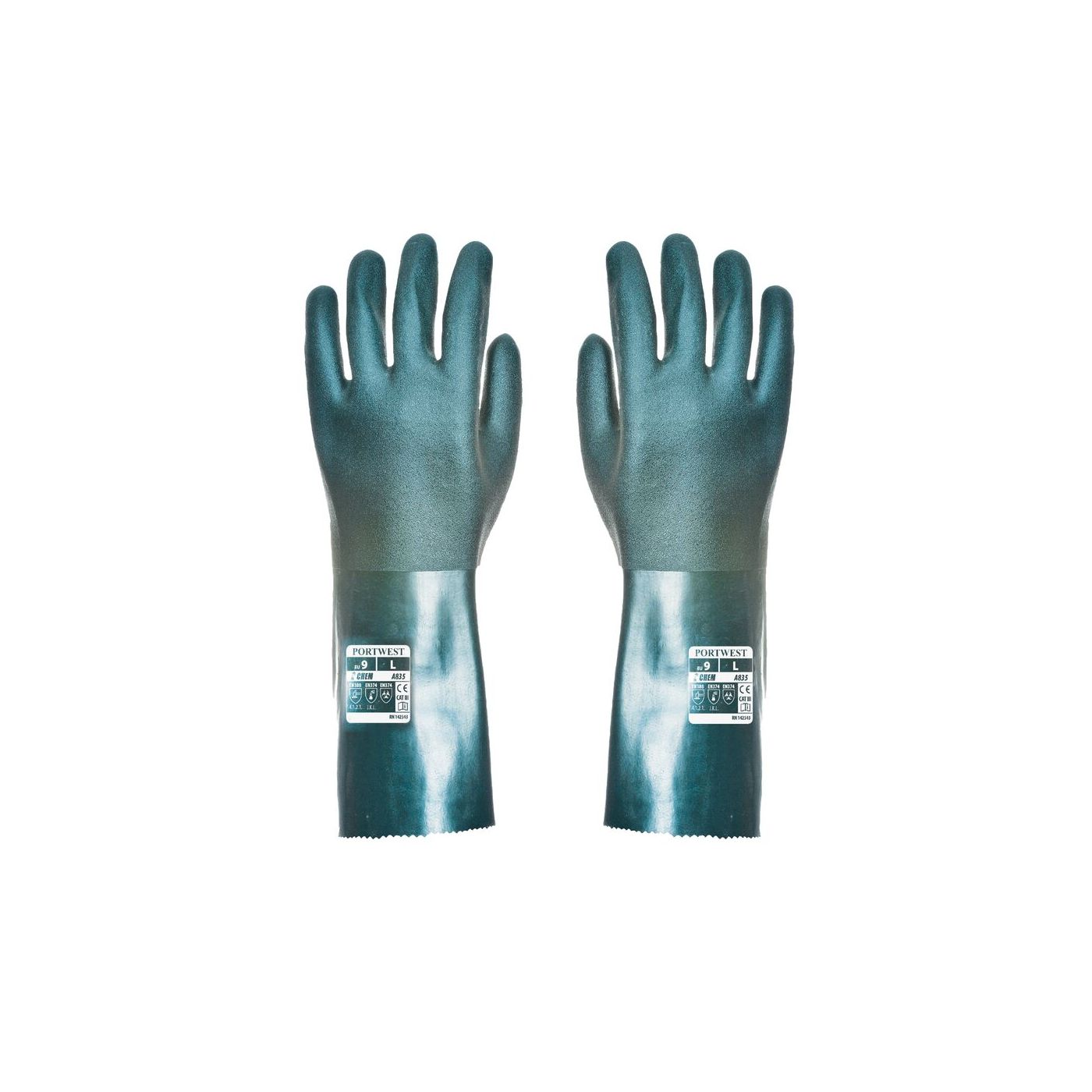 A835 - Double Dipped PVC Gauntlet 35cm