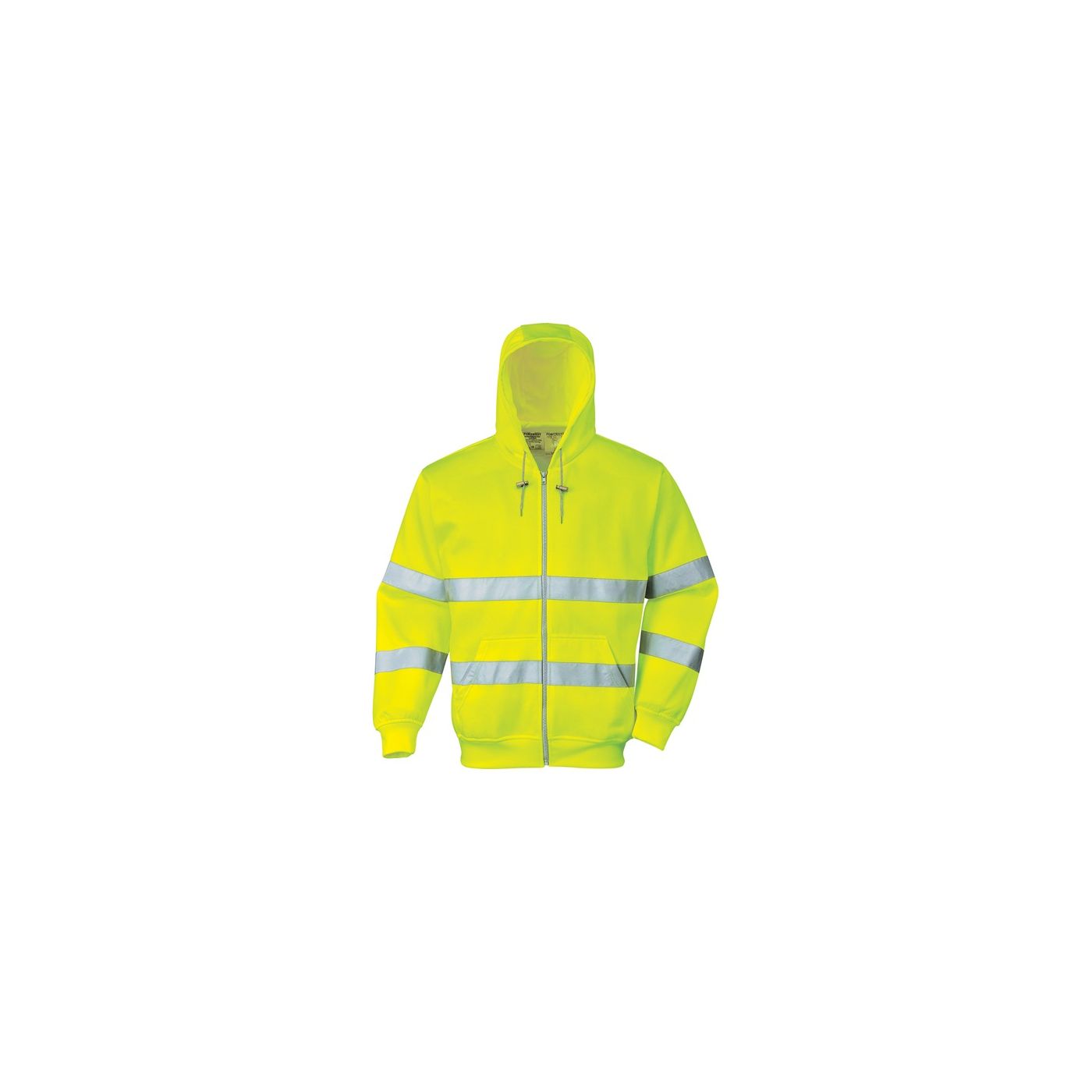 B305 - Hi-Vis Zip Front Hoodie