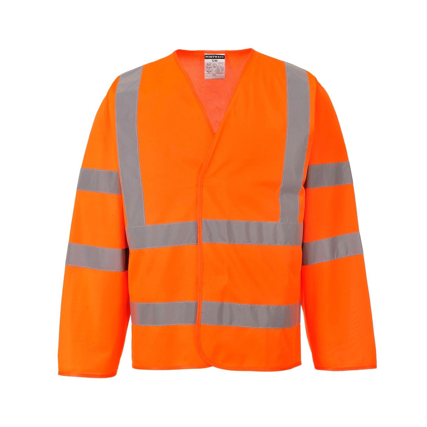 C473 - High Vis Long Sleeve Vest Jacket