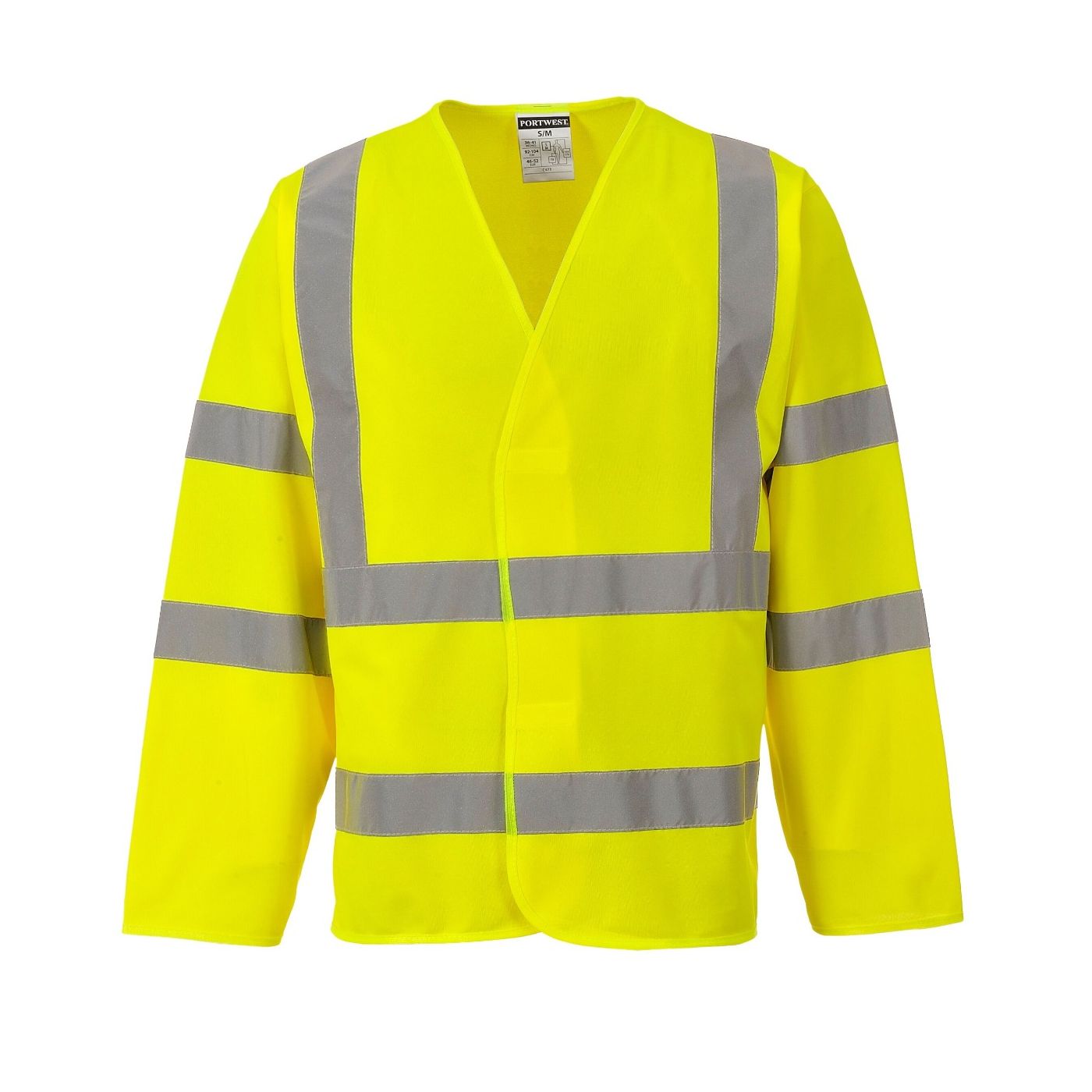 C473 - High Vis Long Sleeve Vest Jacket