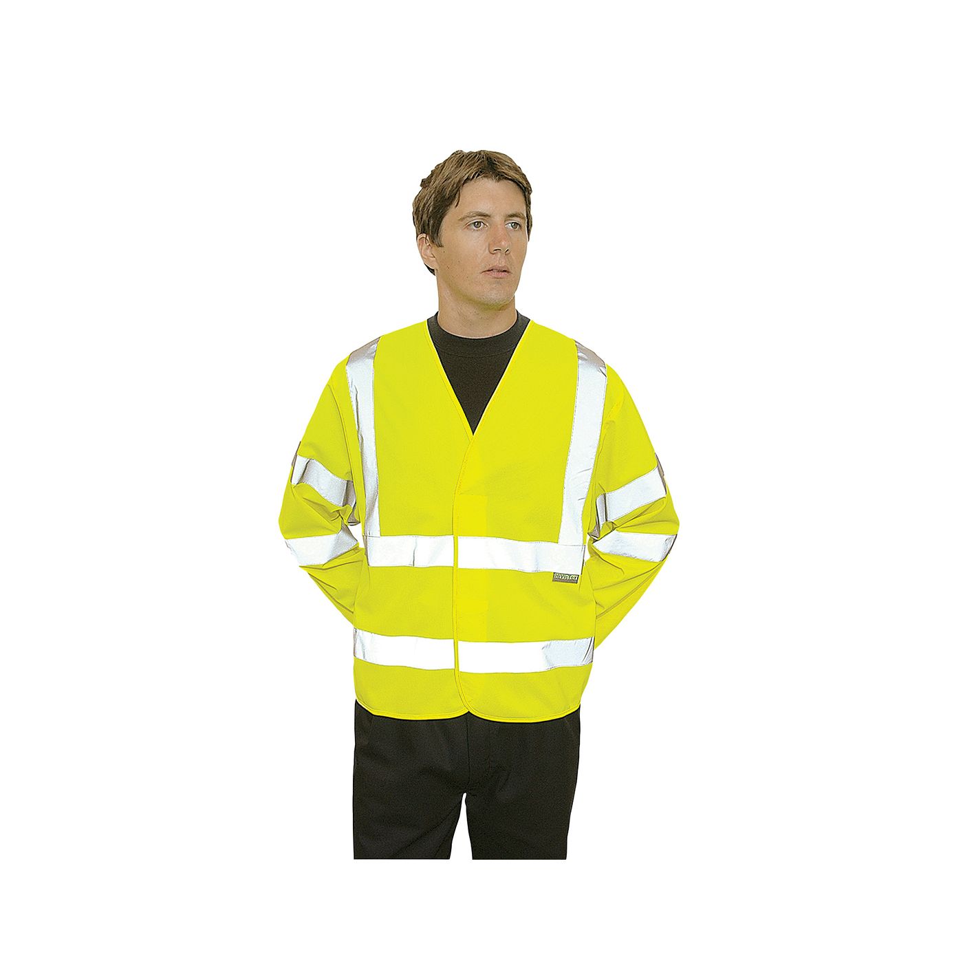 C473 - High Vis Long Sleeve Vest Jacket