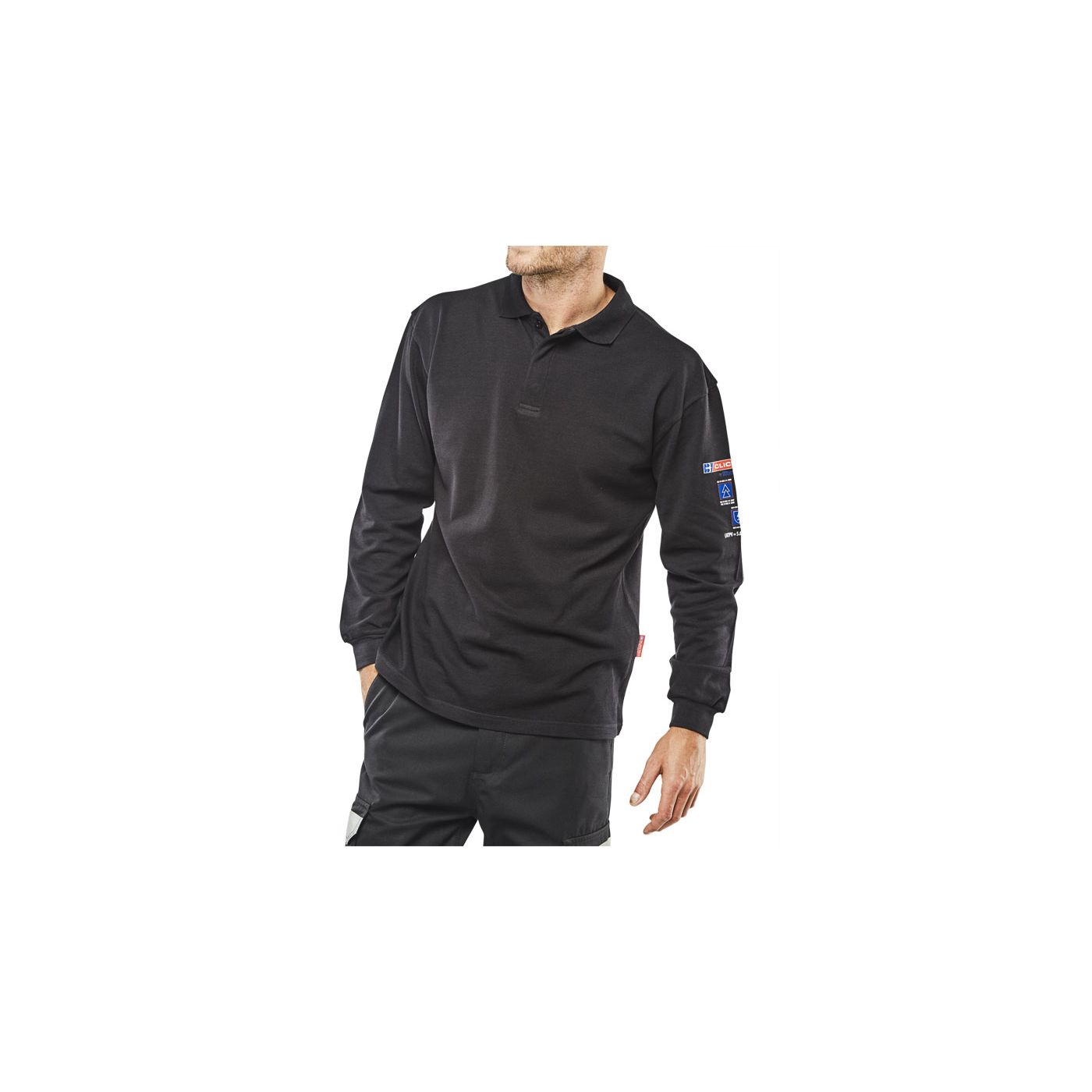 CARC1N - Click ARC Compliant Flame Retardant Anti-Static Polo Shirt