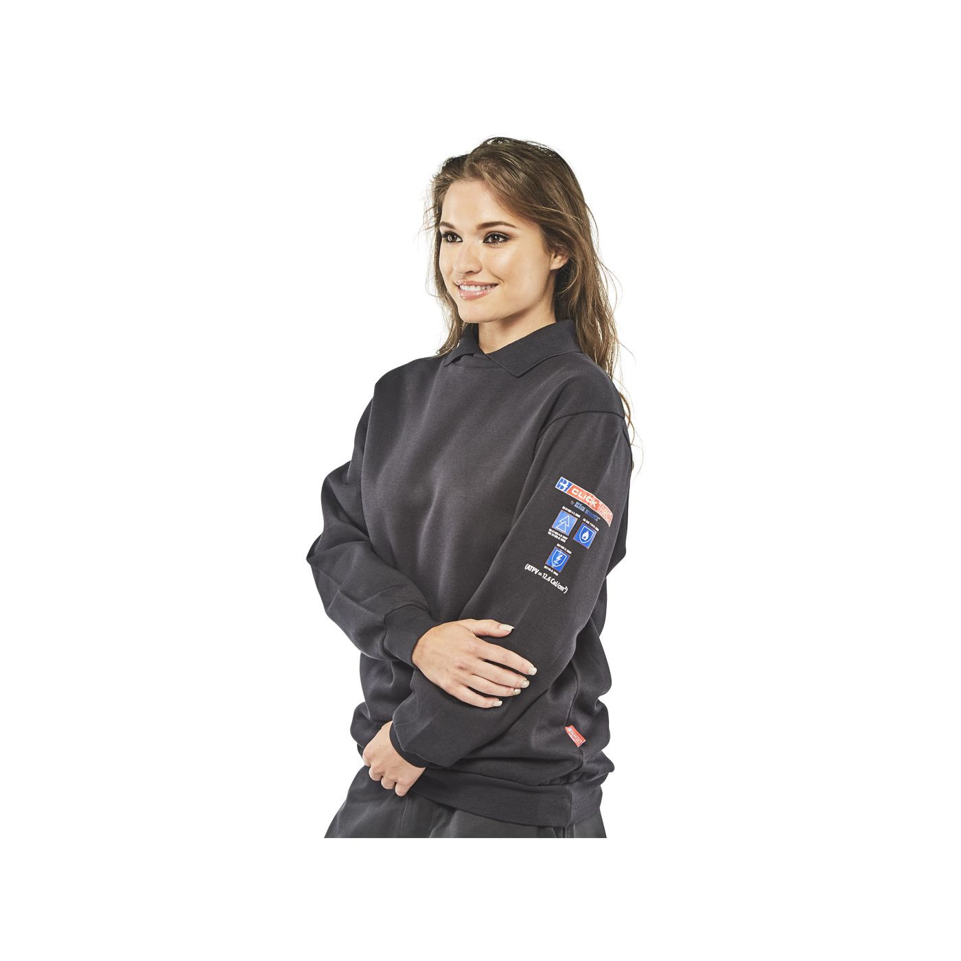 CARC3N - Click ARC Compliant Flame Retardant Anti-Static Sweatshirt