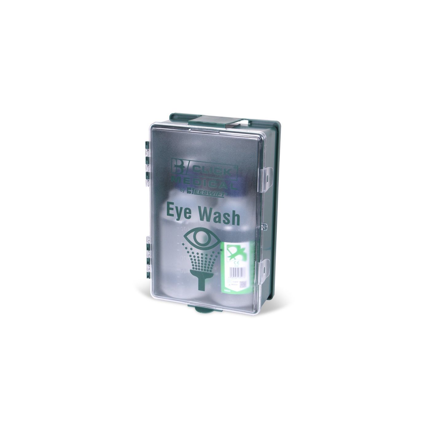 CM0700 - Boxed Eyewash Station with 2 x 500ml Eyewash & Eyepads