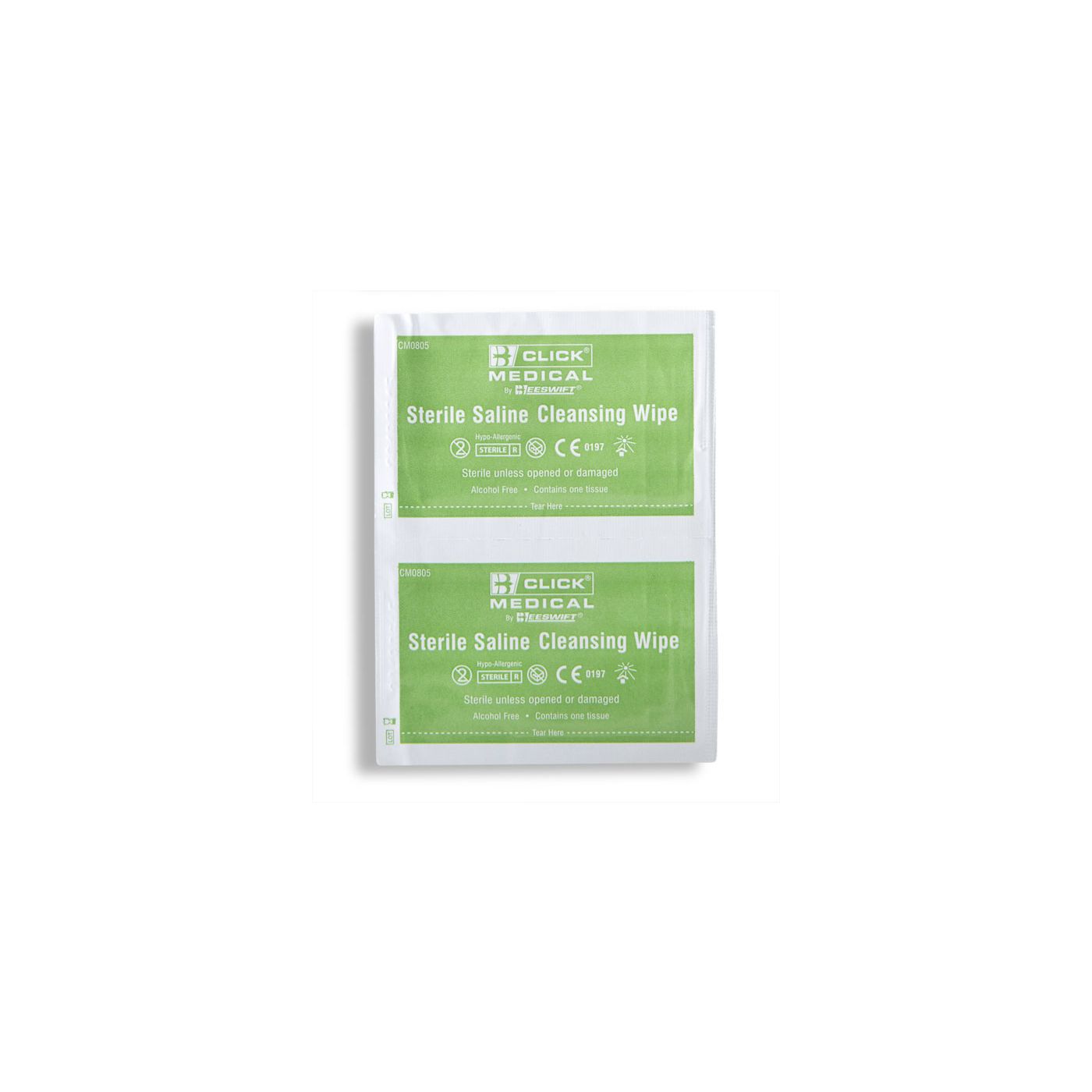 CM0805 - Sterile Saline Medical Wipes (100)