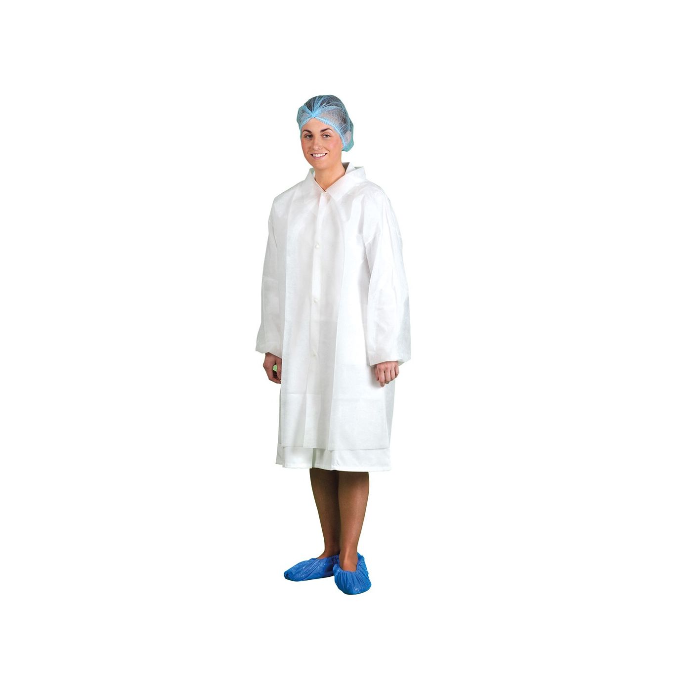 D118 - Disposable Visitors Coat PP (PK200)