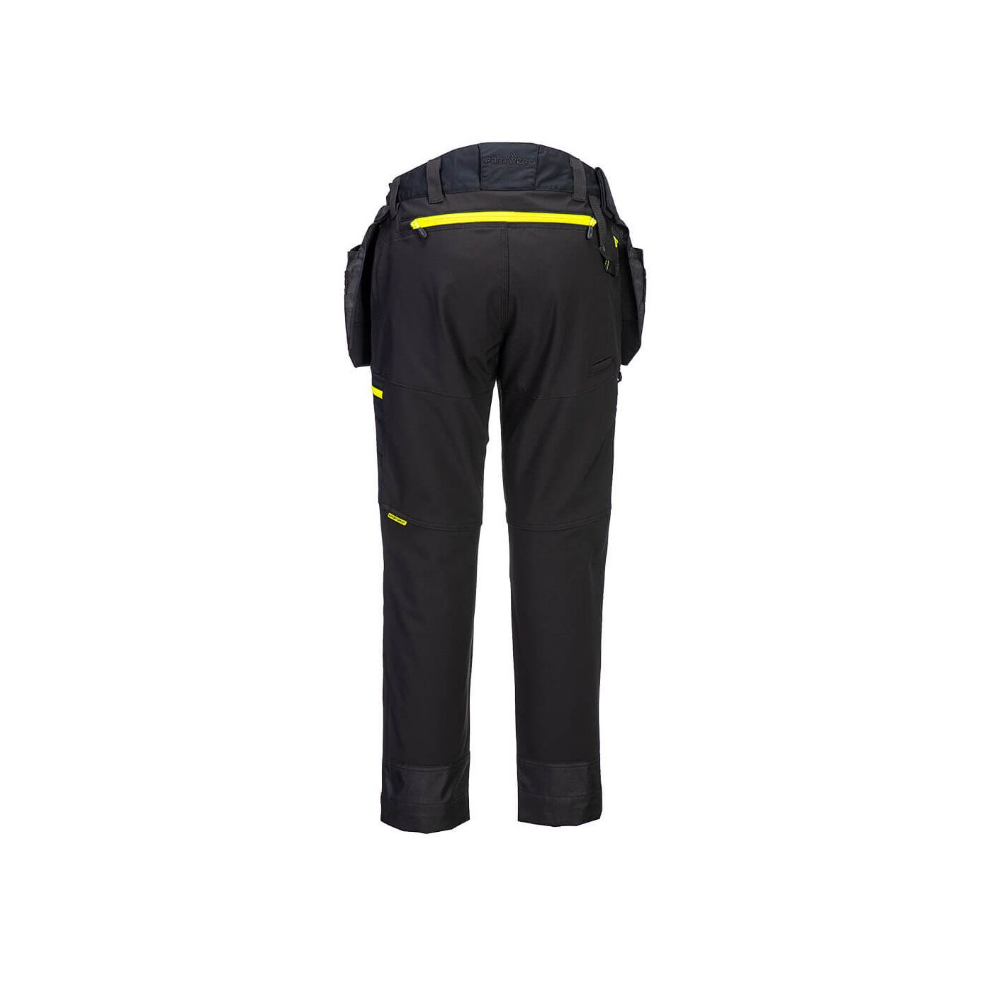 DX450 - DX4 Detachable Holster Pocket Softshell Trousers Black