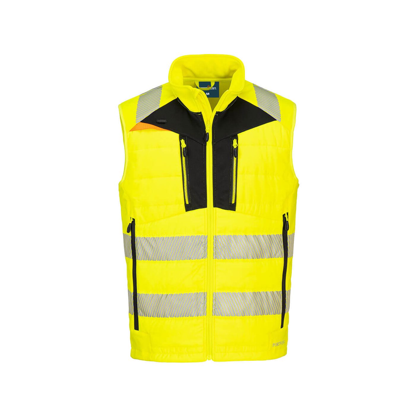 DX479 - DX4 Hi-Vis Hybrid Baffle Bodywarmer