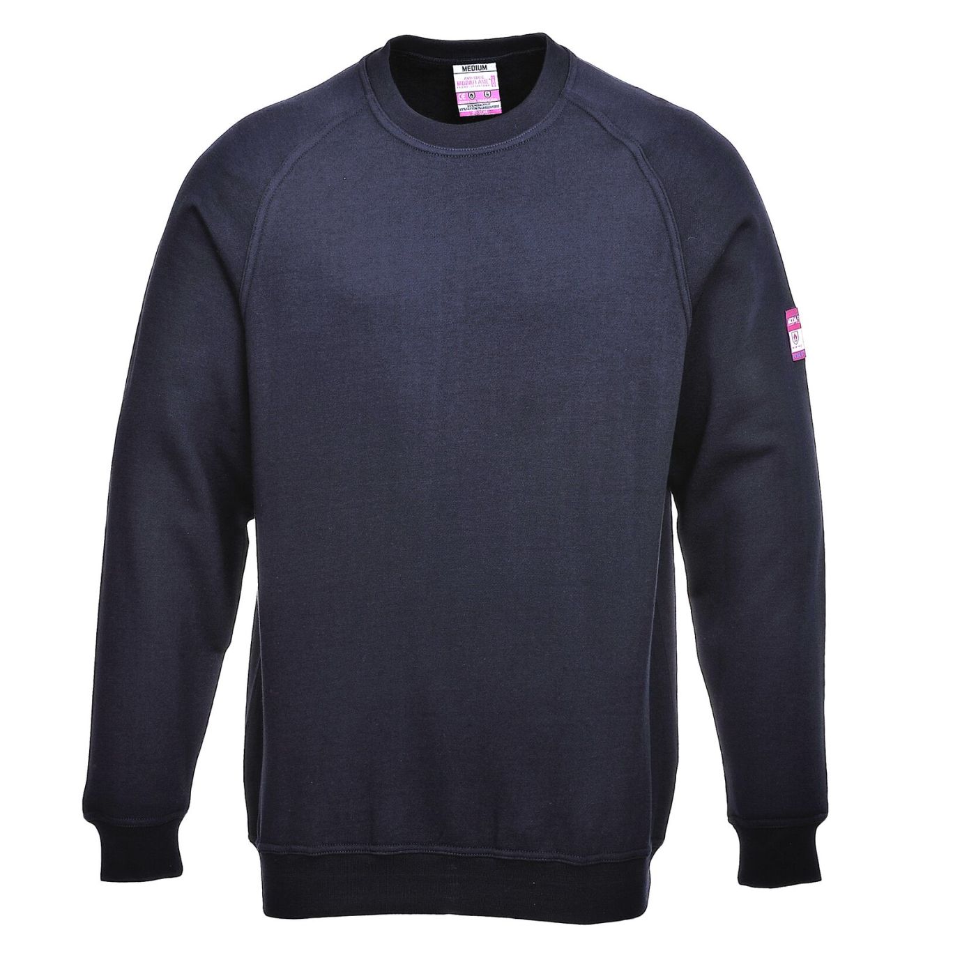 FR12 - Flame-Resistant Anti-Static Long Sleeve Sweatshirt