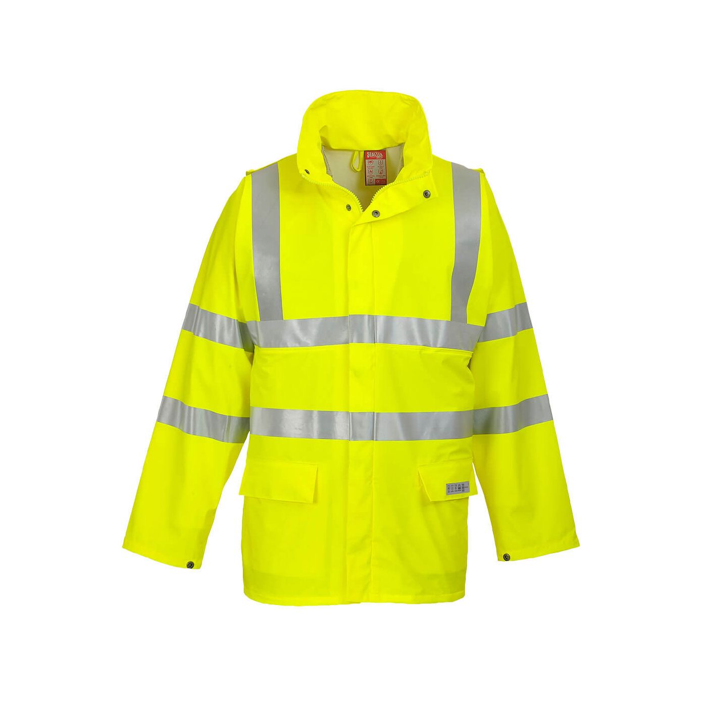 FR41 - Sealtex Flame Retardant Waterproof High Vis Jacket