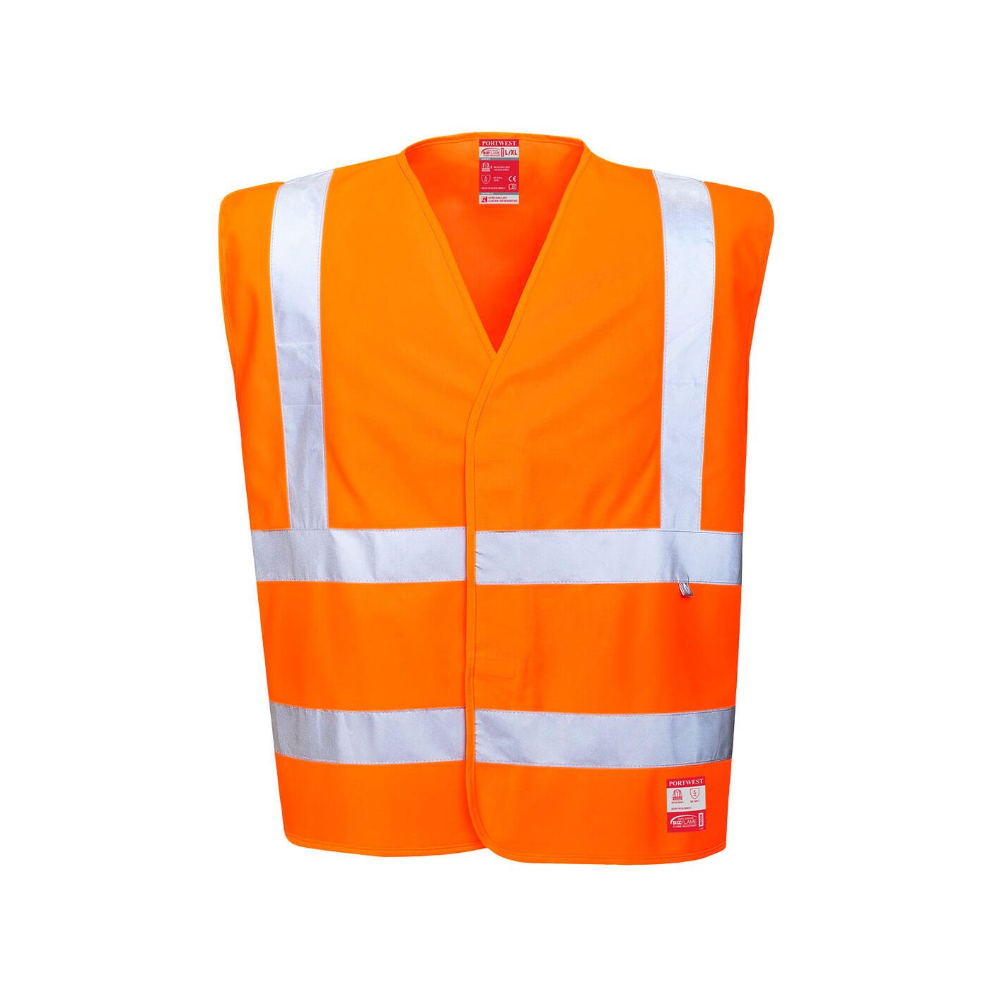 FR71 - Hi-Vis Anti Static Vest - Flame Resistant