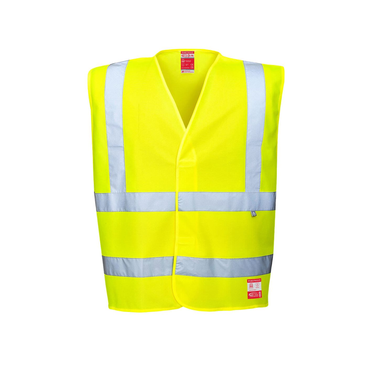 FR71 - Hi-Vis Anti Static Vest - Flame Resistant