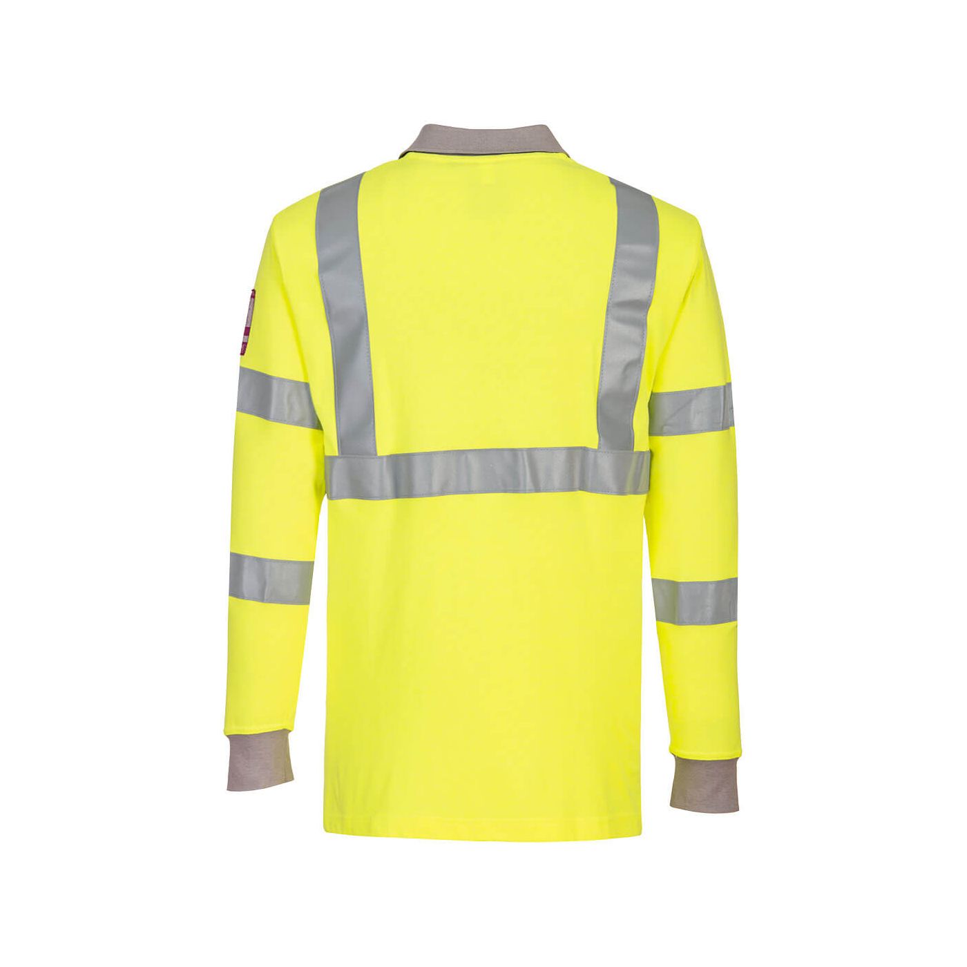 FR77 - Flame Retardant Anti static High Vis Yellow Polo Shirt