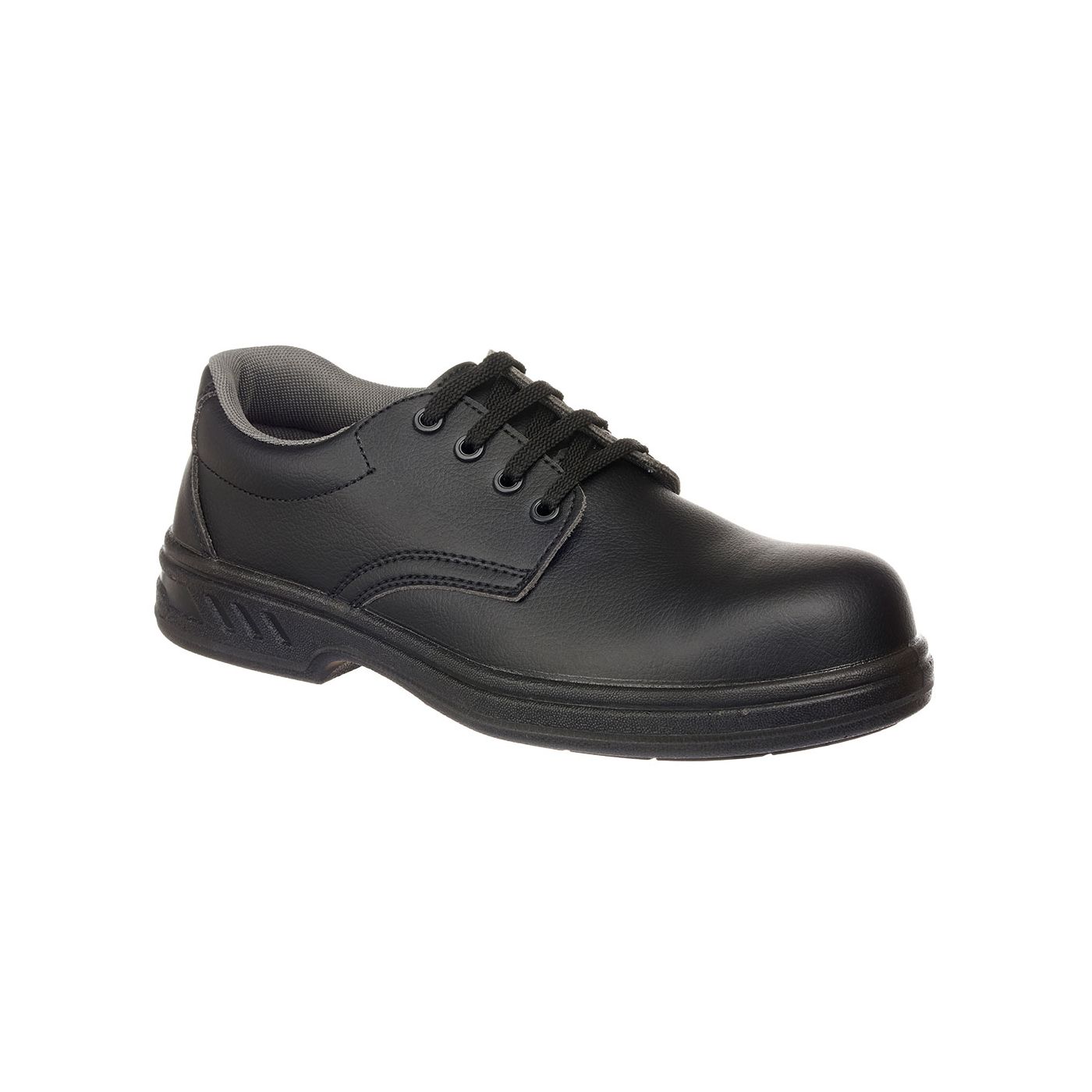 FW80 - Portwest Laced Safety Shoe Vegan friendly Black