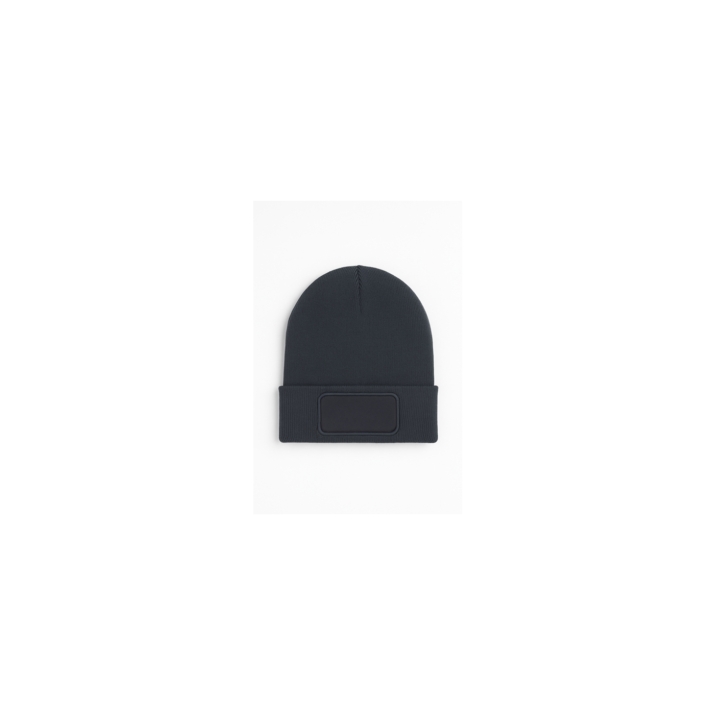 UC411-Rectangular Patch Beanie