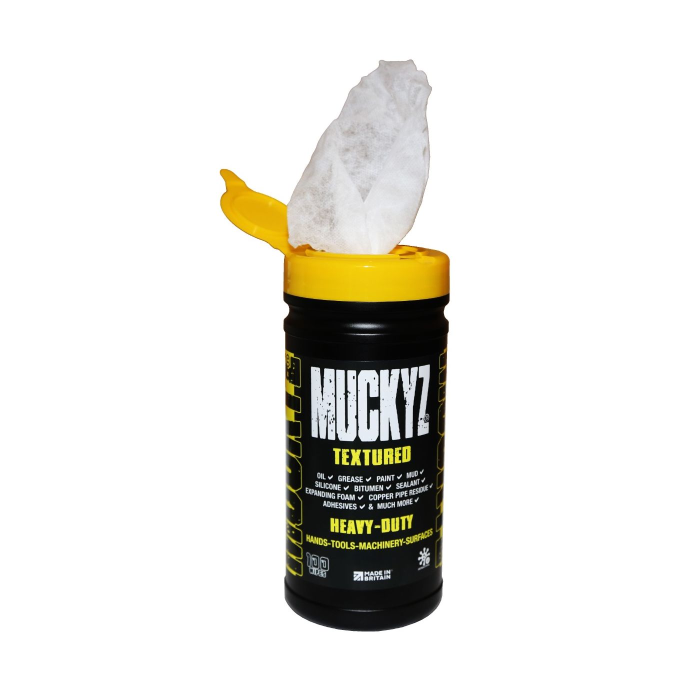 ESW100-1 - Muckyz Textured Heavy duty Wipes (100) 