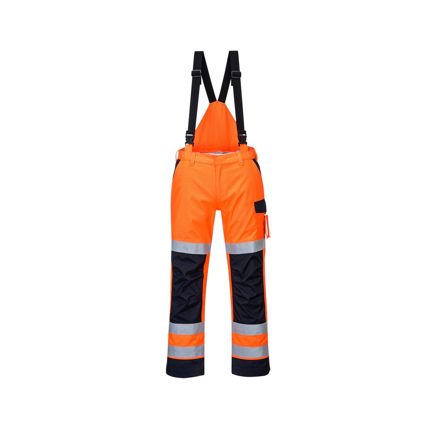 MV71 - Portwest Modaflame Rain Multi Norm Arc 2 Bib Trouser