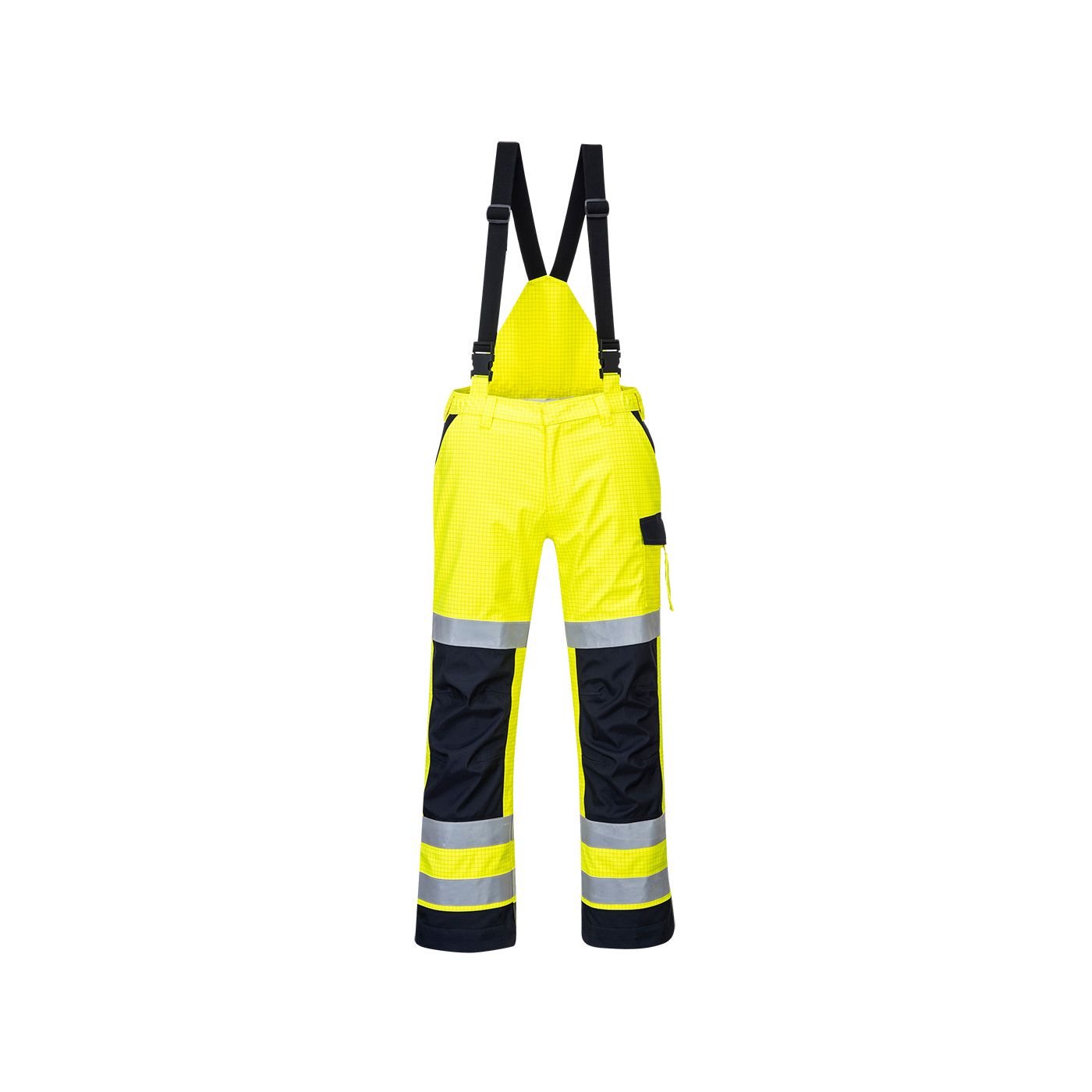 MV71 - Portwest Modaflame Rain Multi Norm Arc 2 Bib Trouser