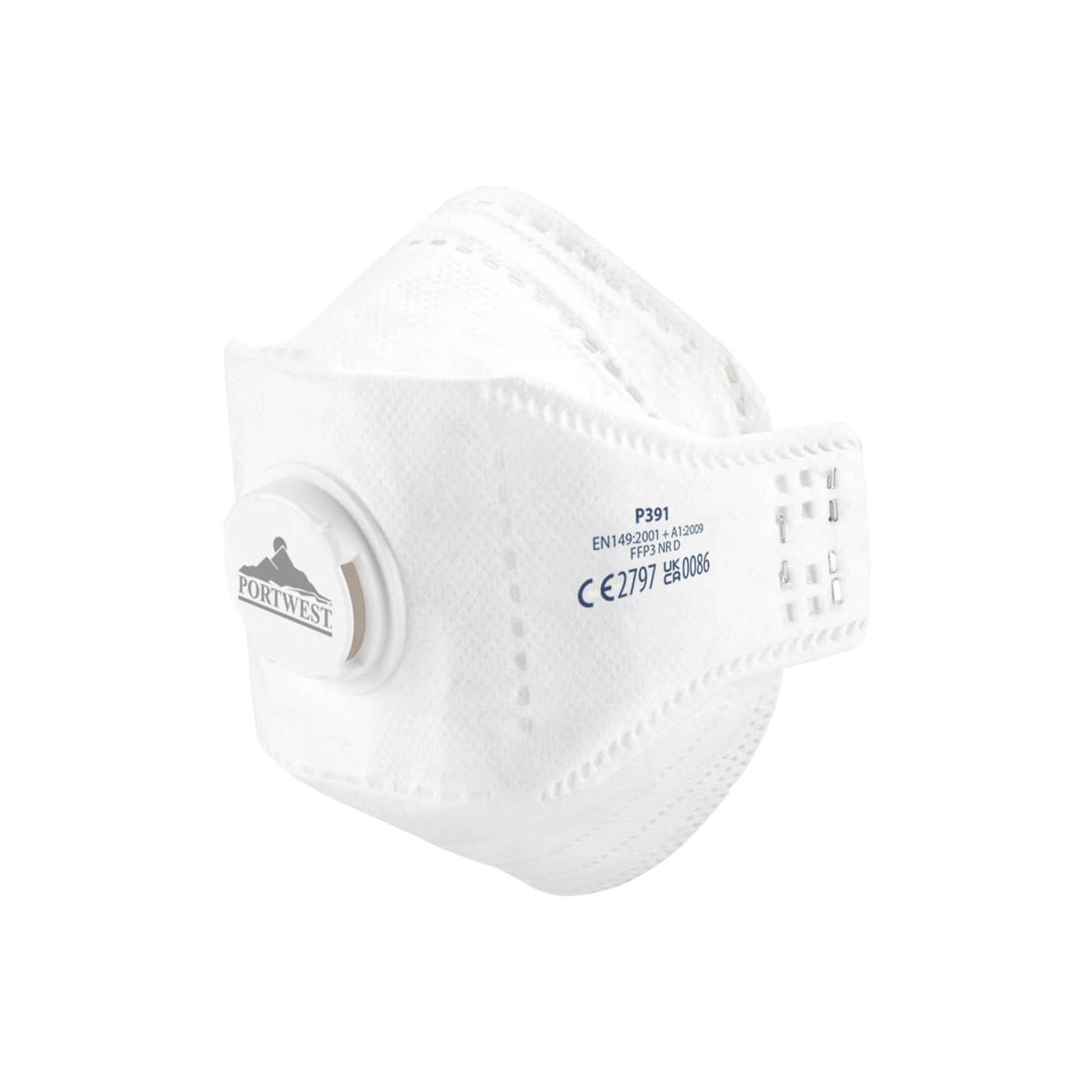 P391 - EAGLE FFP3 Valved Dolomite Fold Flat Respirator (10)
