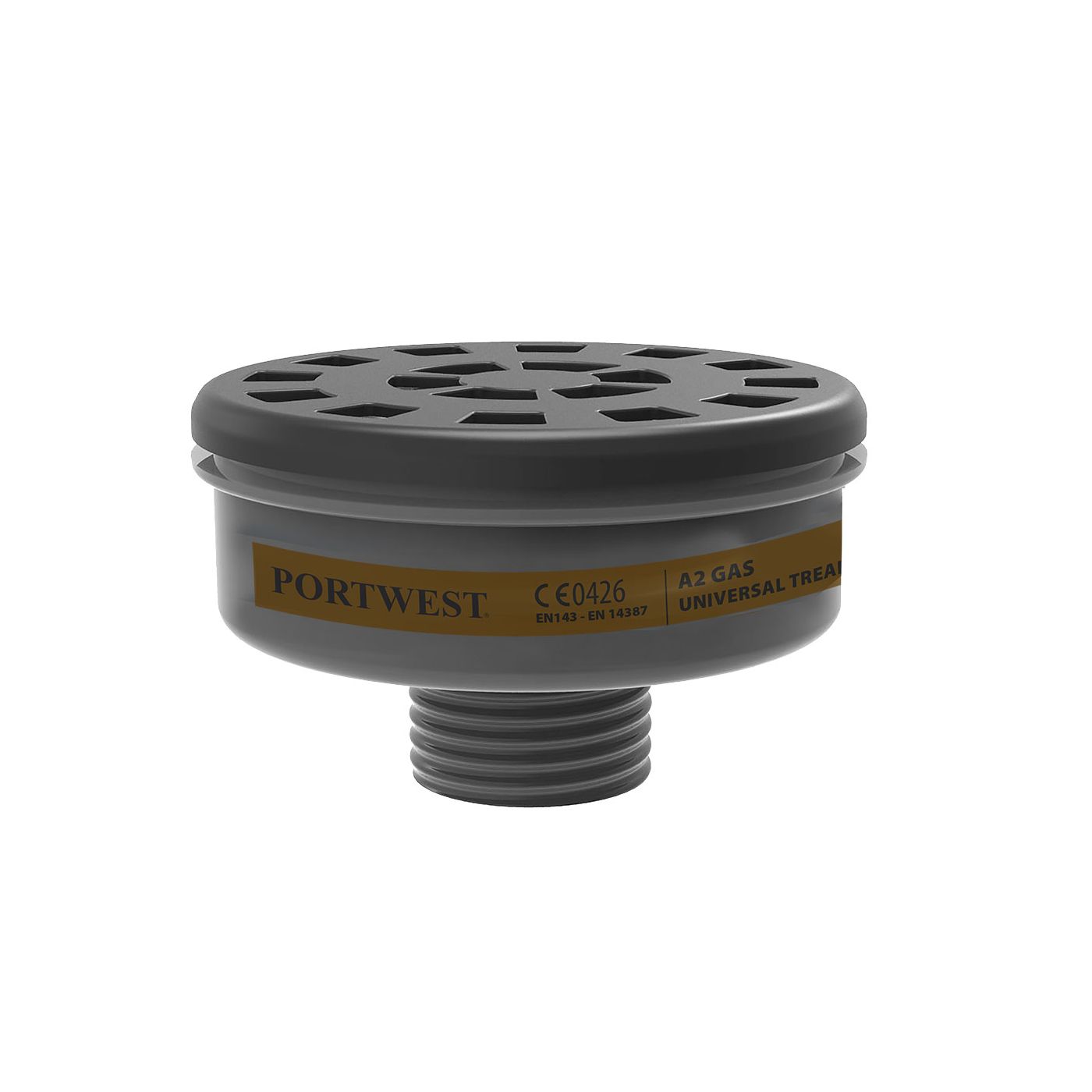 P906 - A2 Gas Filter Universal Thread (Pk6) 