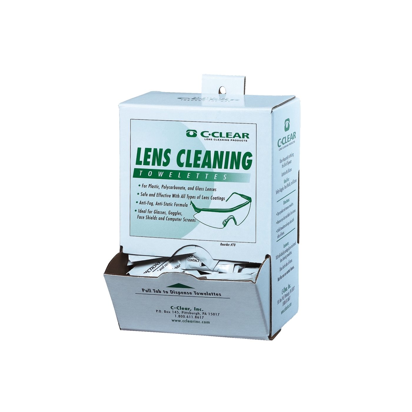 PA01 - Lens Cleaning Towlette Wipes