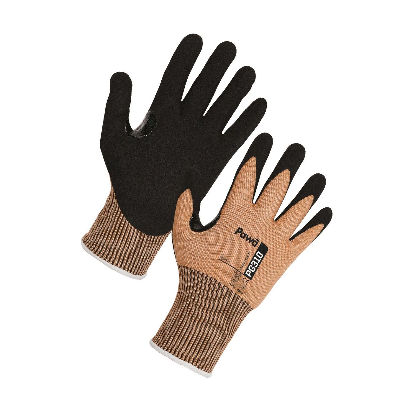 Pawa PG310 Cut Level C Gloves: PG3105