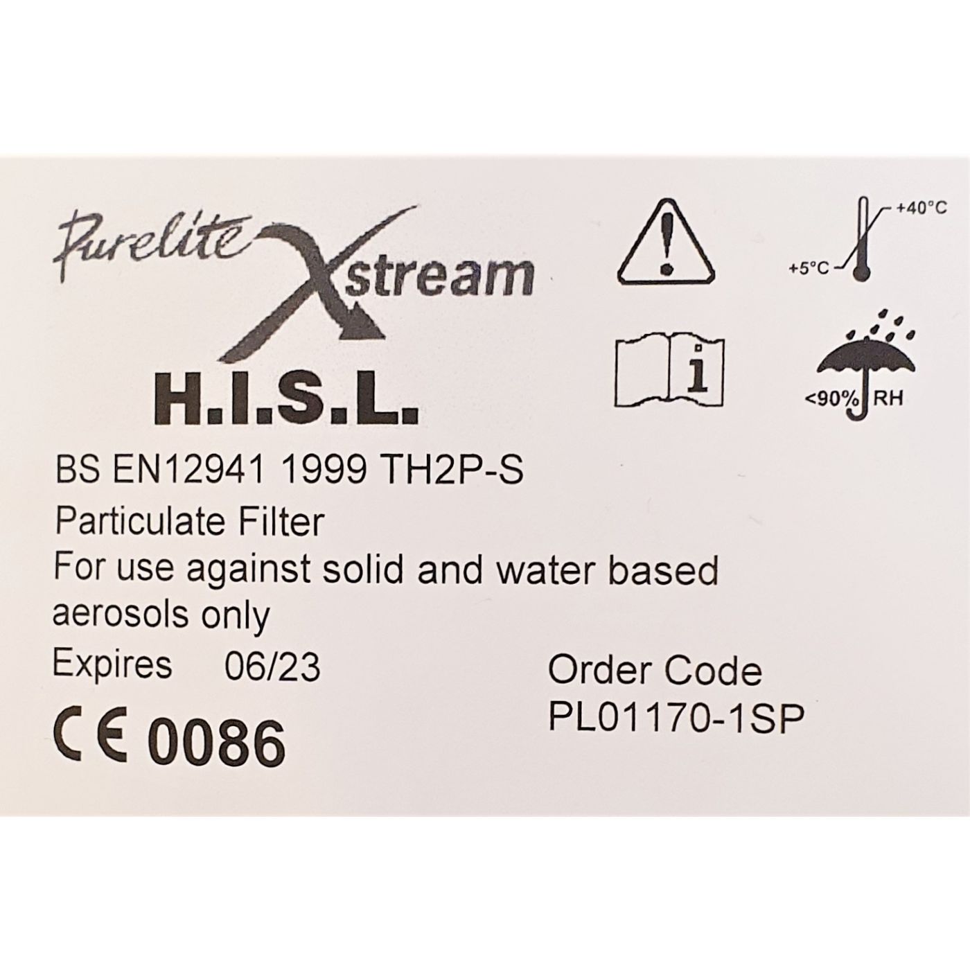 PL01170-1SP - Gentex Pureflo Purelite Xstream Filters (TH2P) 