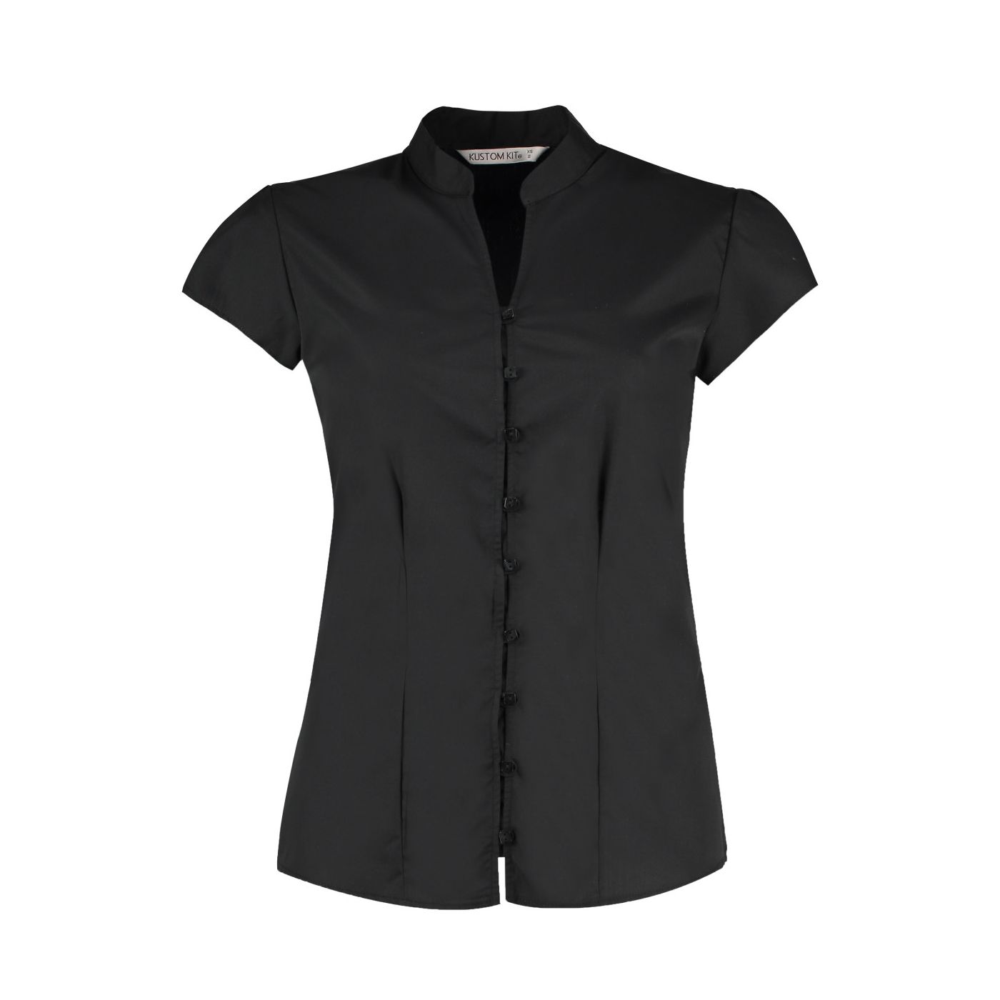 KK727 - Kustom Kit Ladies Continental Sleeveless Blouse
