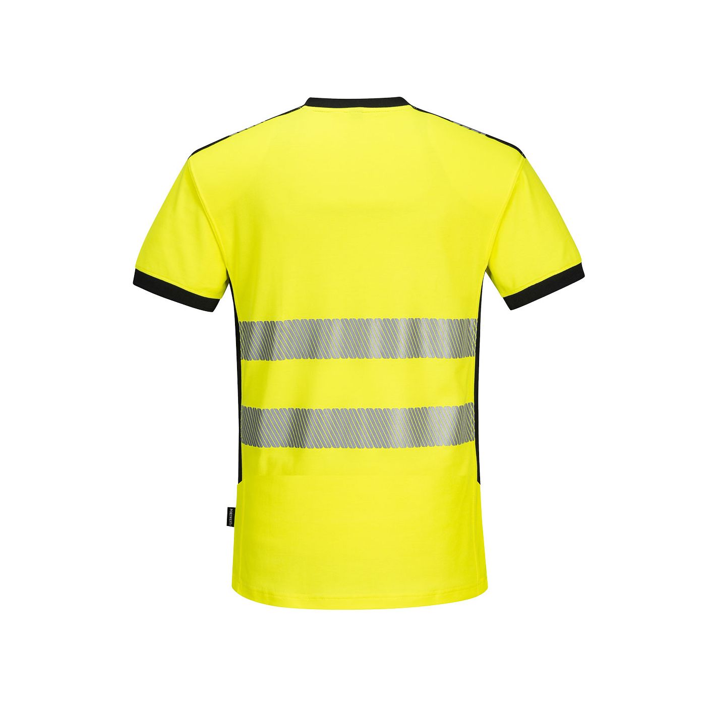 PW310 - PW3 Hi-Vis V-Neck Mesh Insert T-Shirt S/S