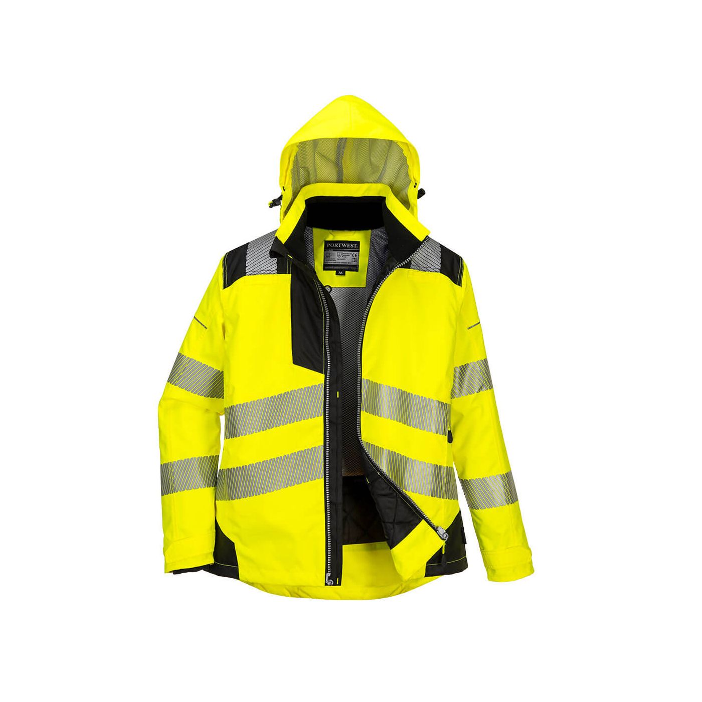 PW382 - Portwest PW3 Hi-Vis Ladies Winter Jacket