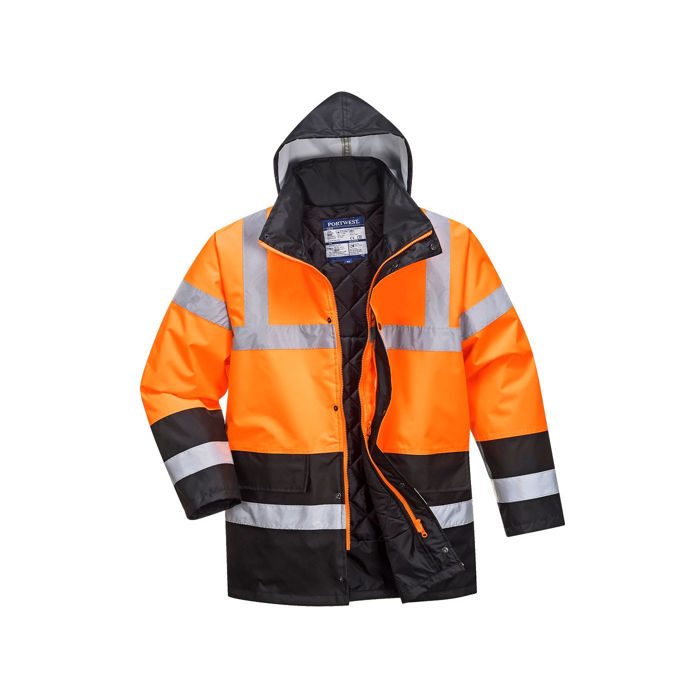 S467  - High Vis 2 Tone Orange Jacket
