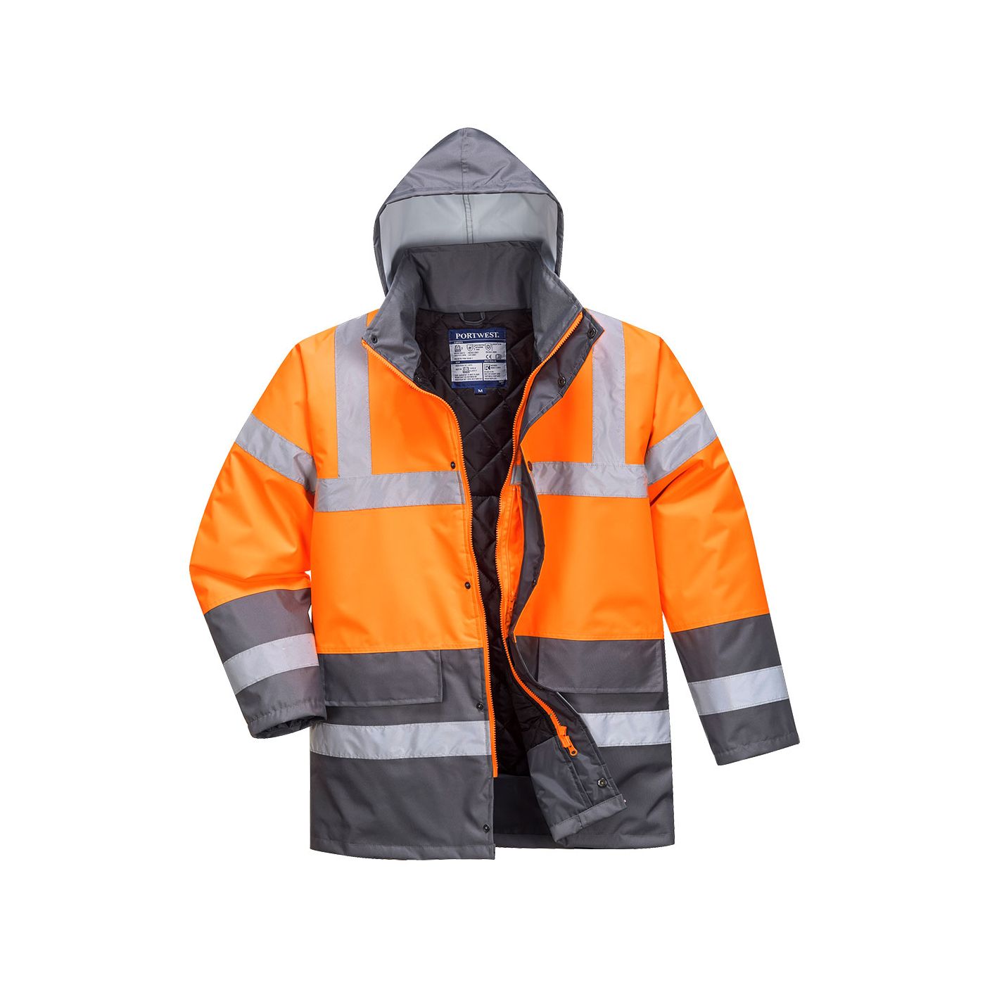 S467  - High Vis 2 Tone Orange Jacket