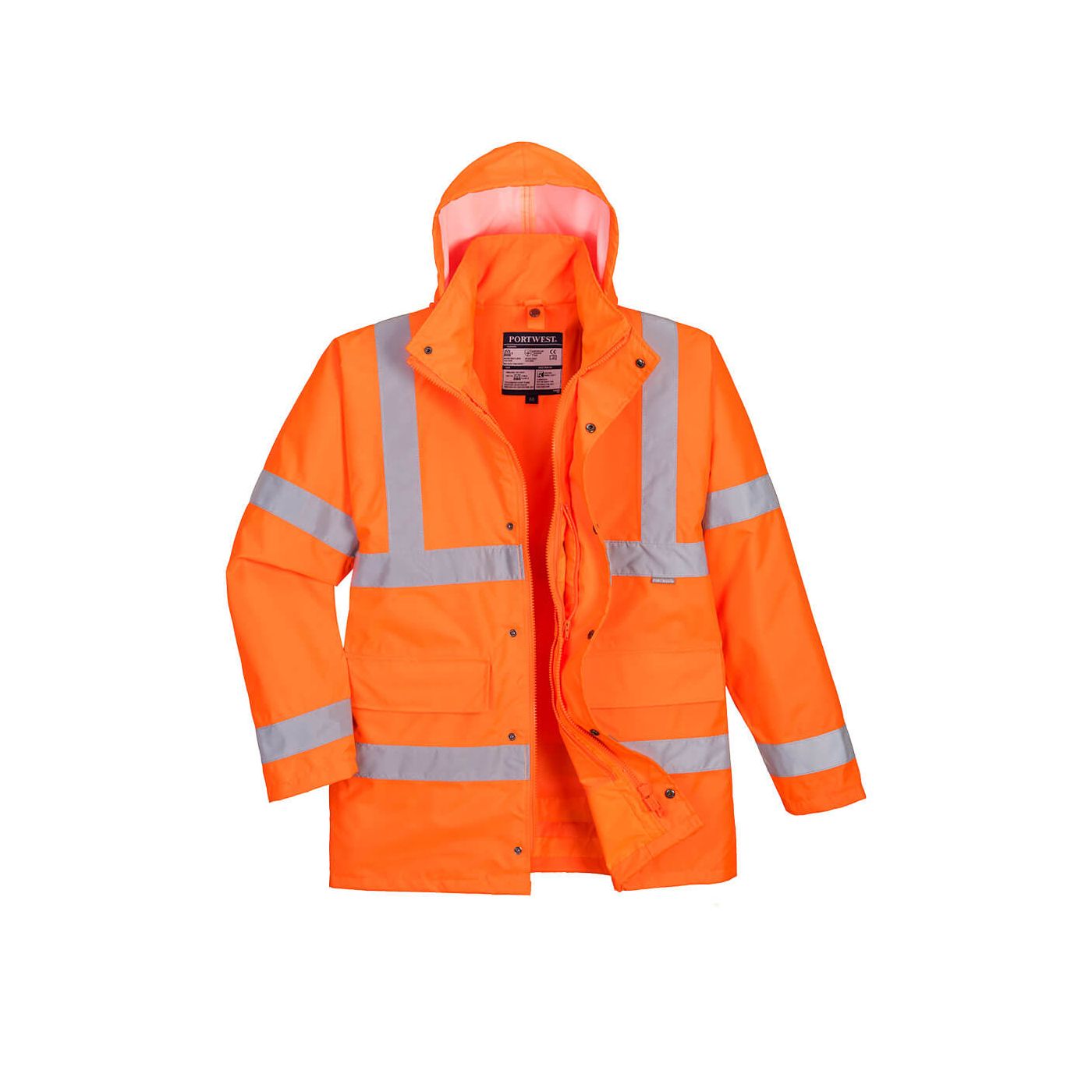 S468 - High Vis 4 in 1 Traffic Jacket