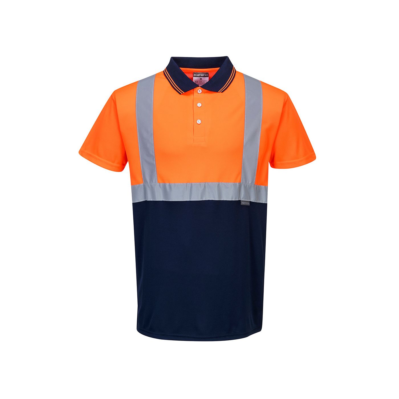 S479 - Two-Tone Polo Shirt