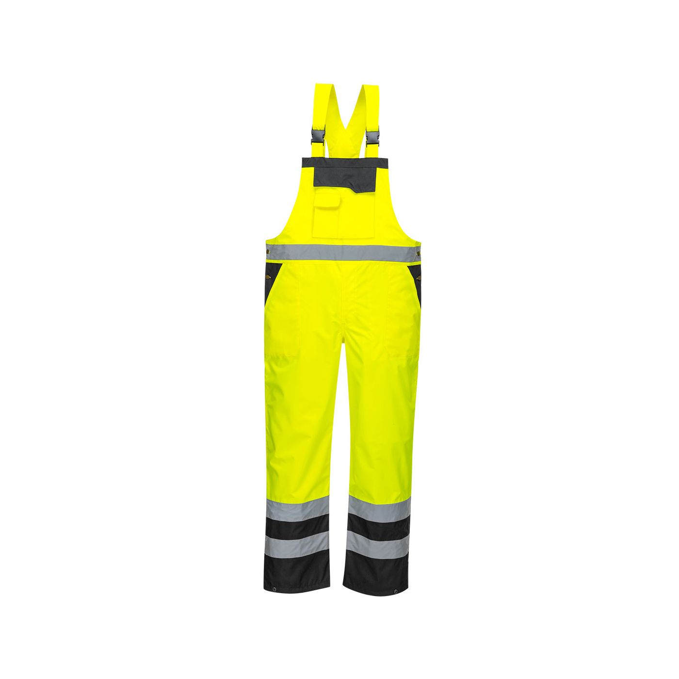 S488 - Portwest Contrast Bib & Brace