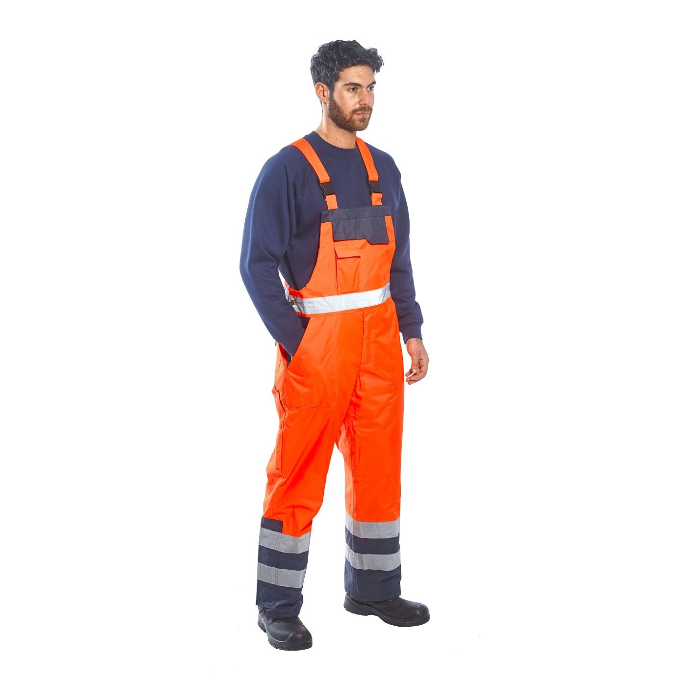 S489 - Contrast Bib & Brace - lined